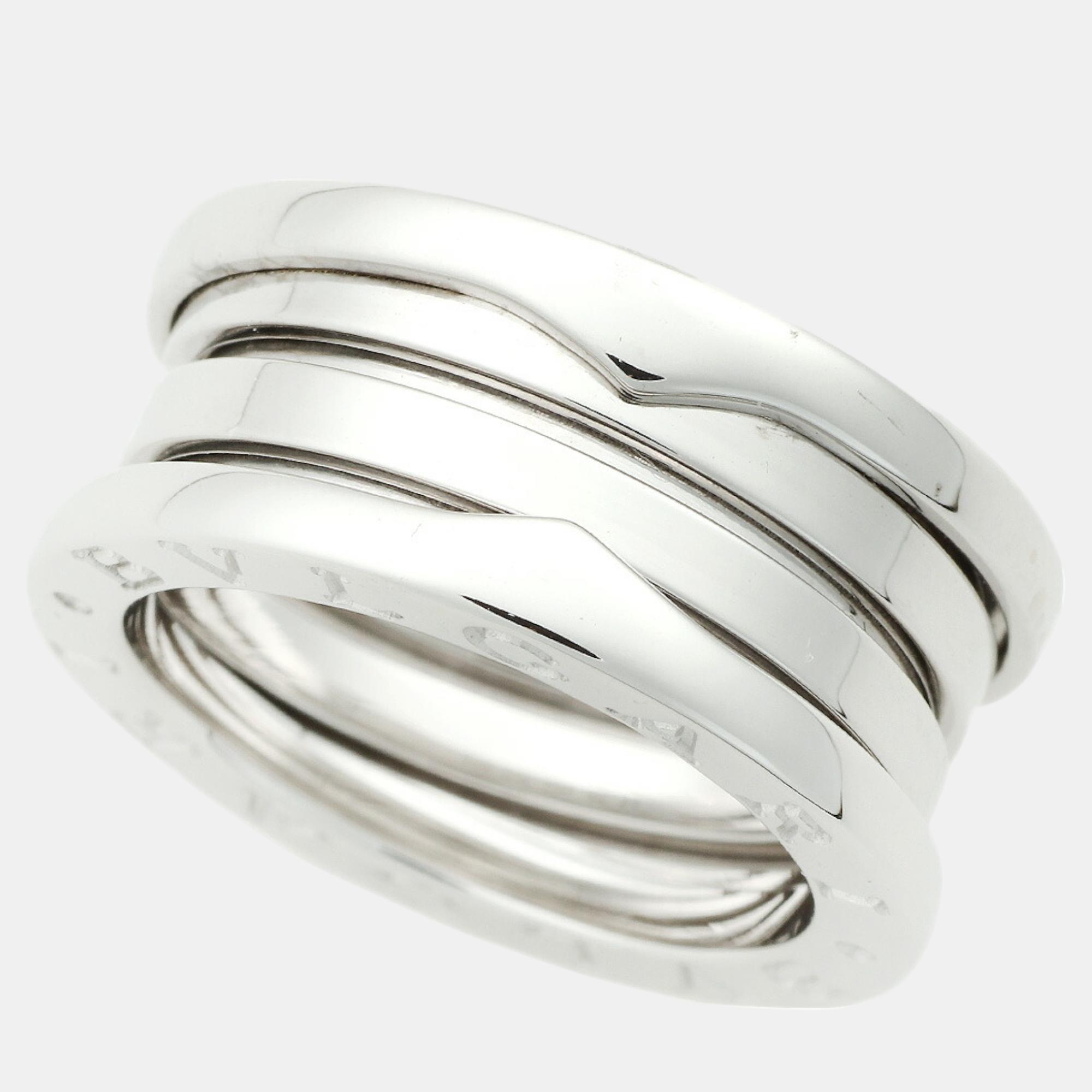 

Bvlgari B-Zero1 Ring 3-Band 18K White Gold White Gold Size