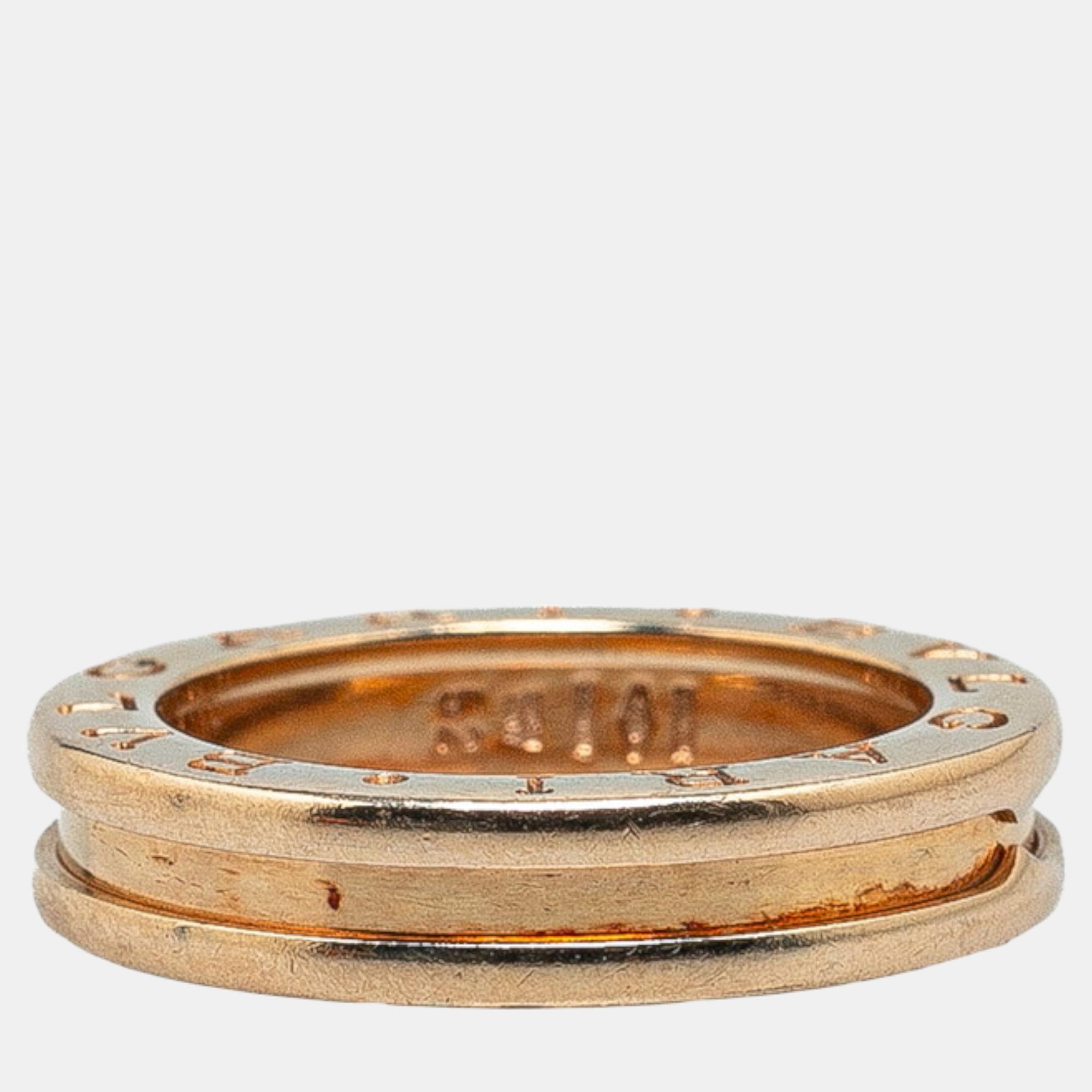 

Bvlgari B.Zero1 1-Band Ring #52 18K Yellow Gold Gold