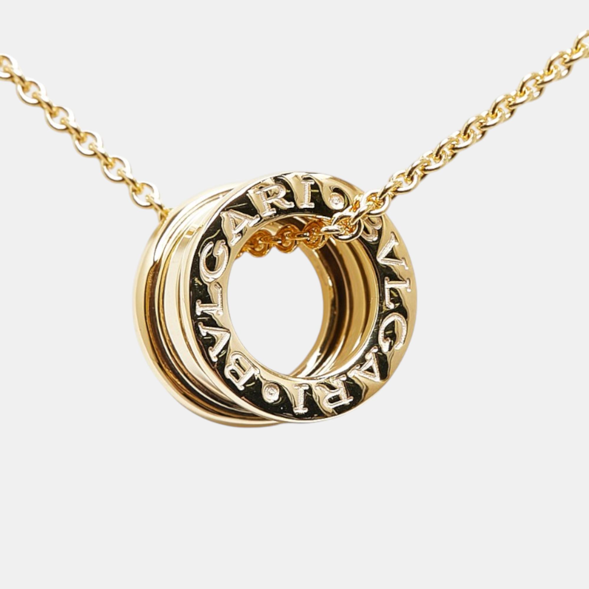 

Bvlgari B.Zero1 Necklace 18K YG Yellow Gold Gold Metal