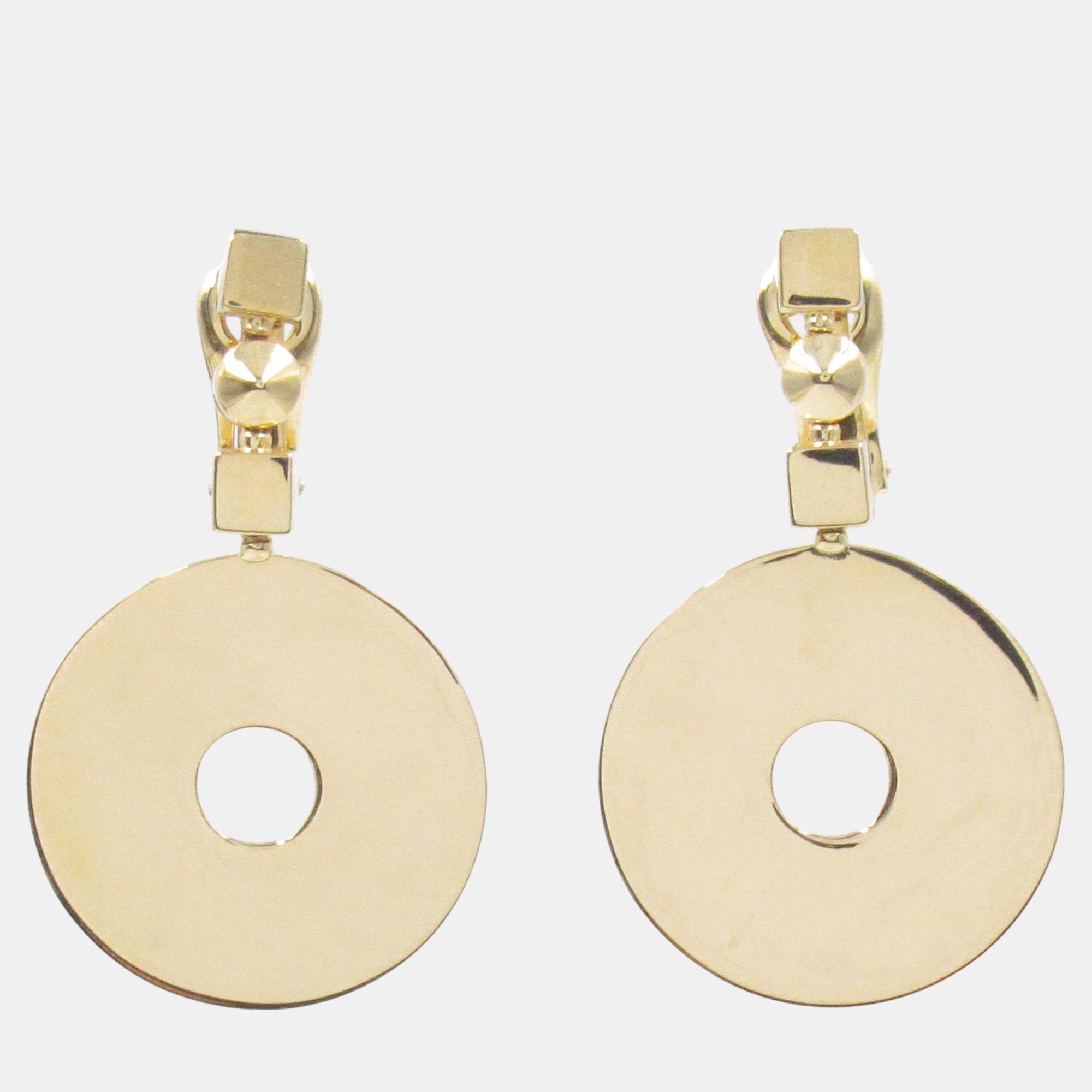 

Bvlgari Lucia Earrings 18k Yellow Gold Gold Metal