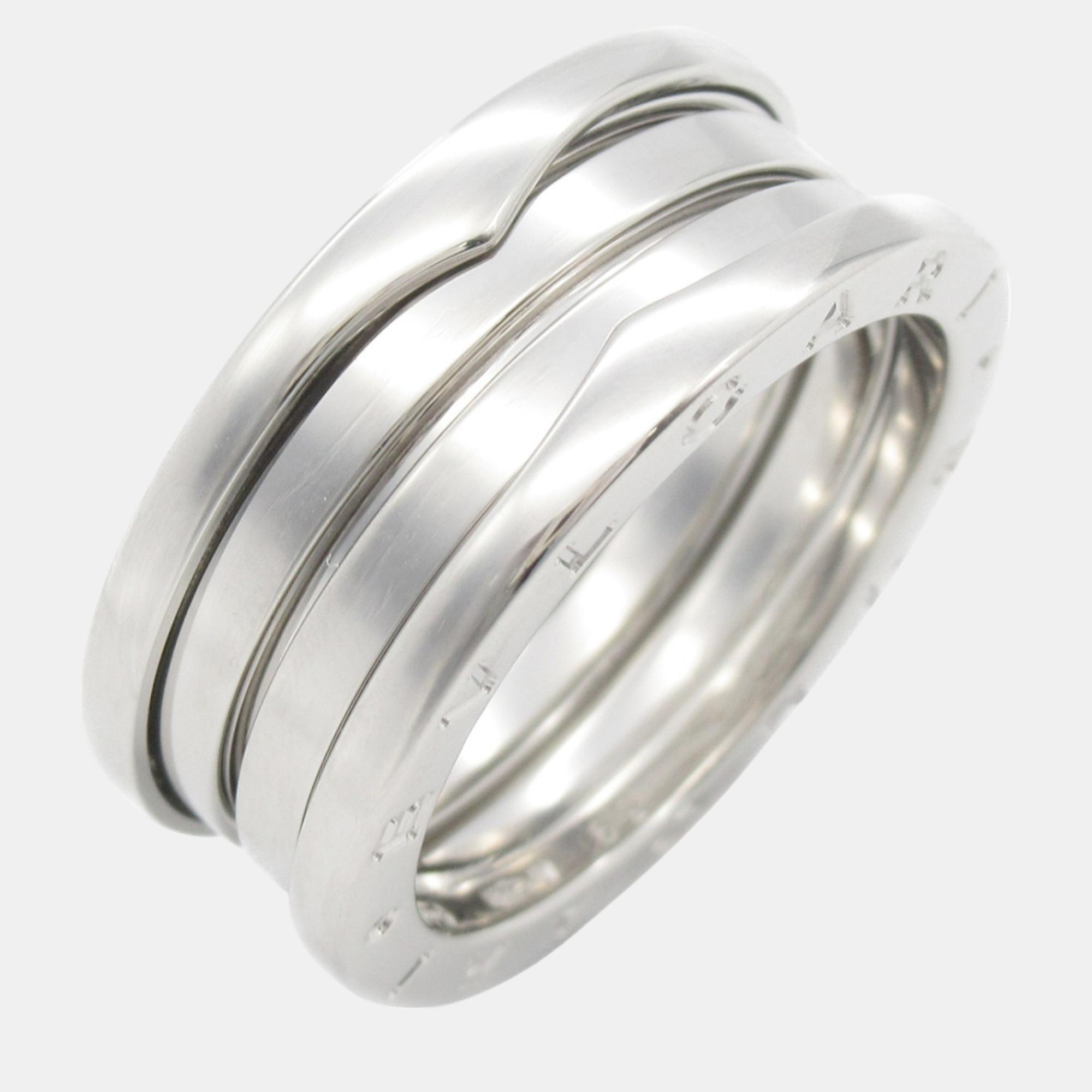 

Bvlgari 18K White Gold B.zero1 Ring EU 58