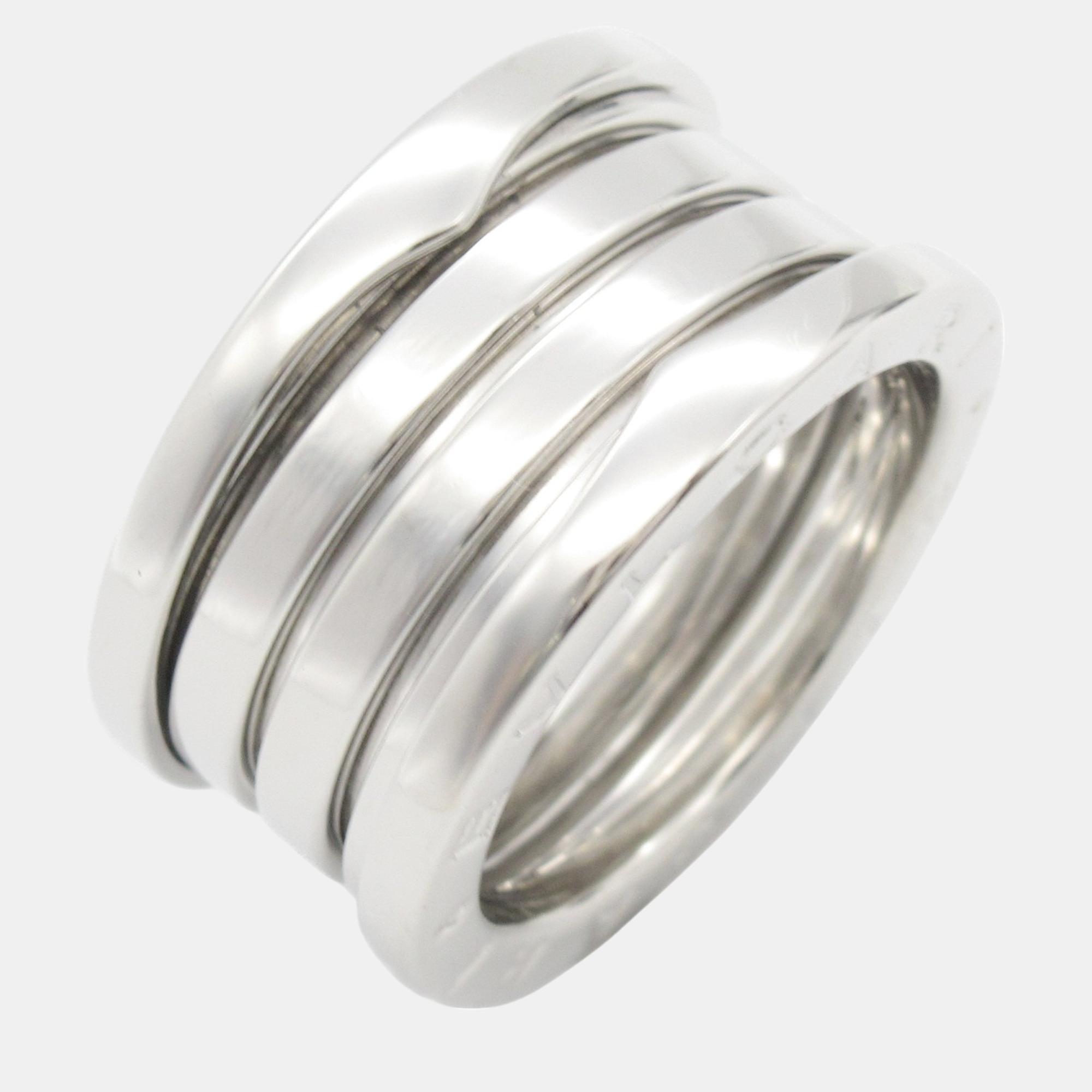 

Bvlgari 18K White Gold B.zero1 Ring EU 51