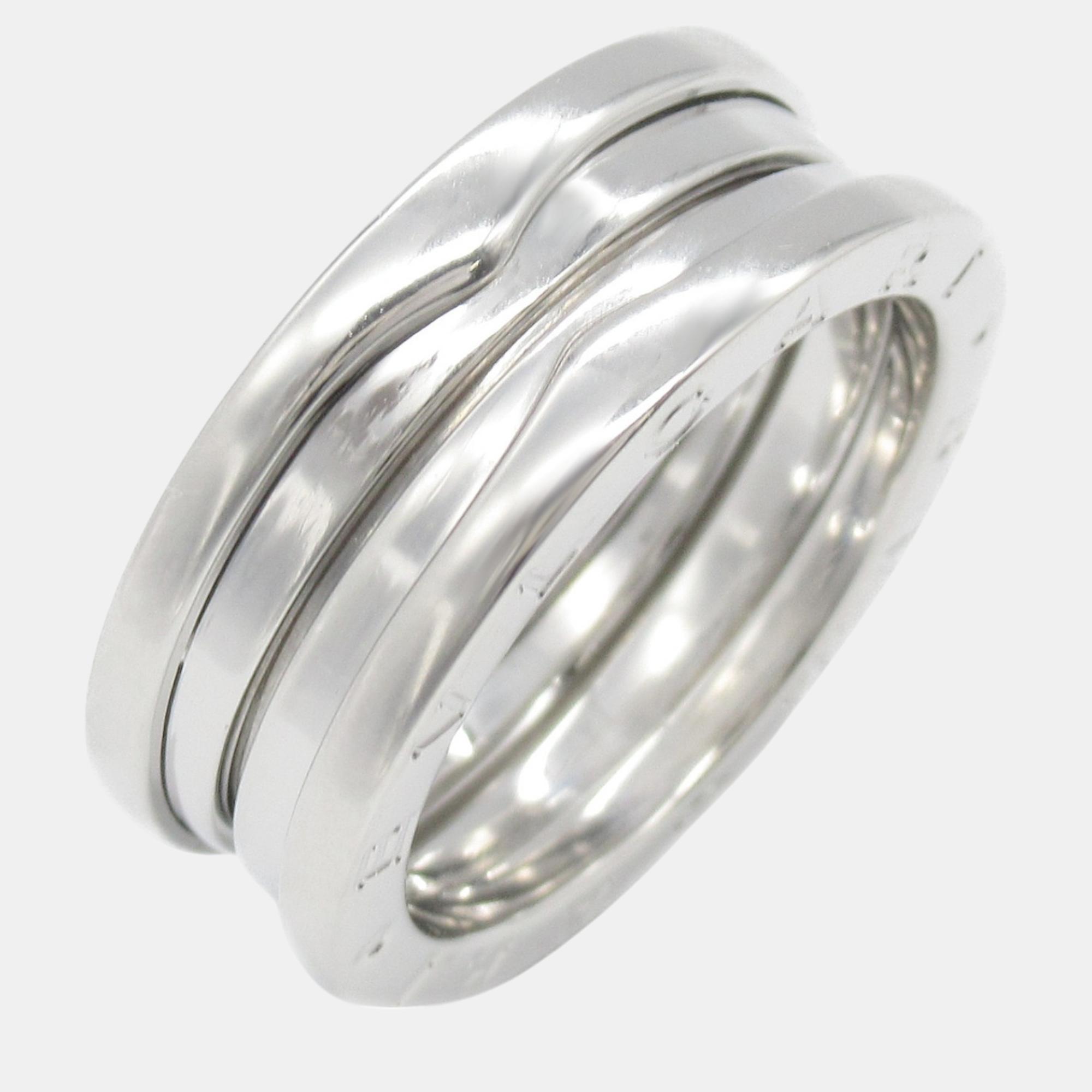 

Bvlgari 18K White Gold B.zero1 Ring EU 56