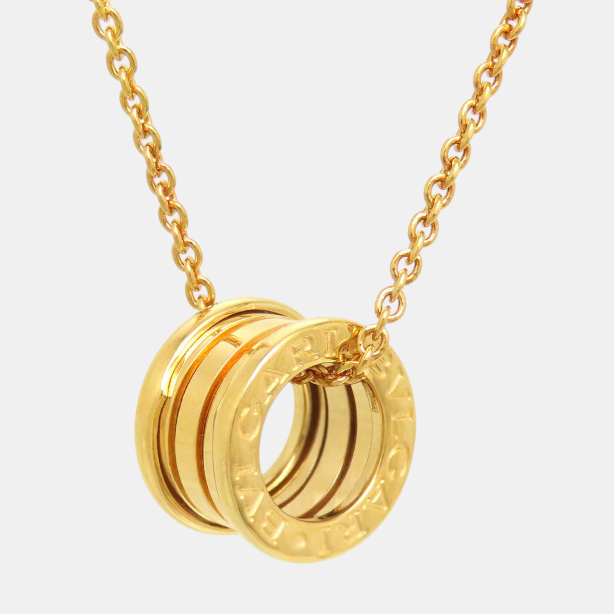 

Bvlgari 18K Yellow Gold B.Zero1 Pendant Necklace