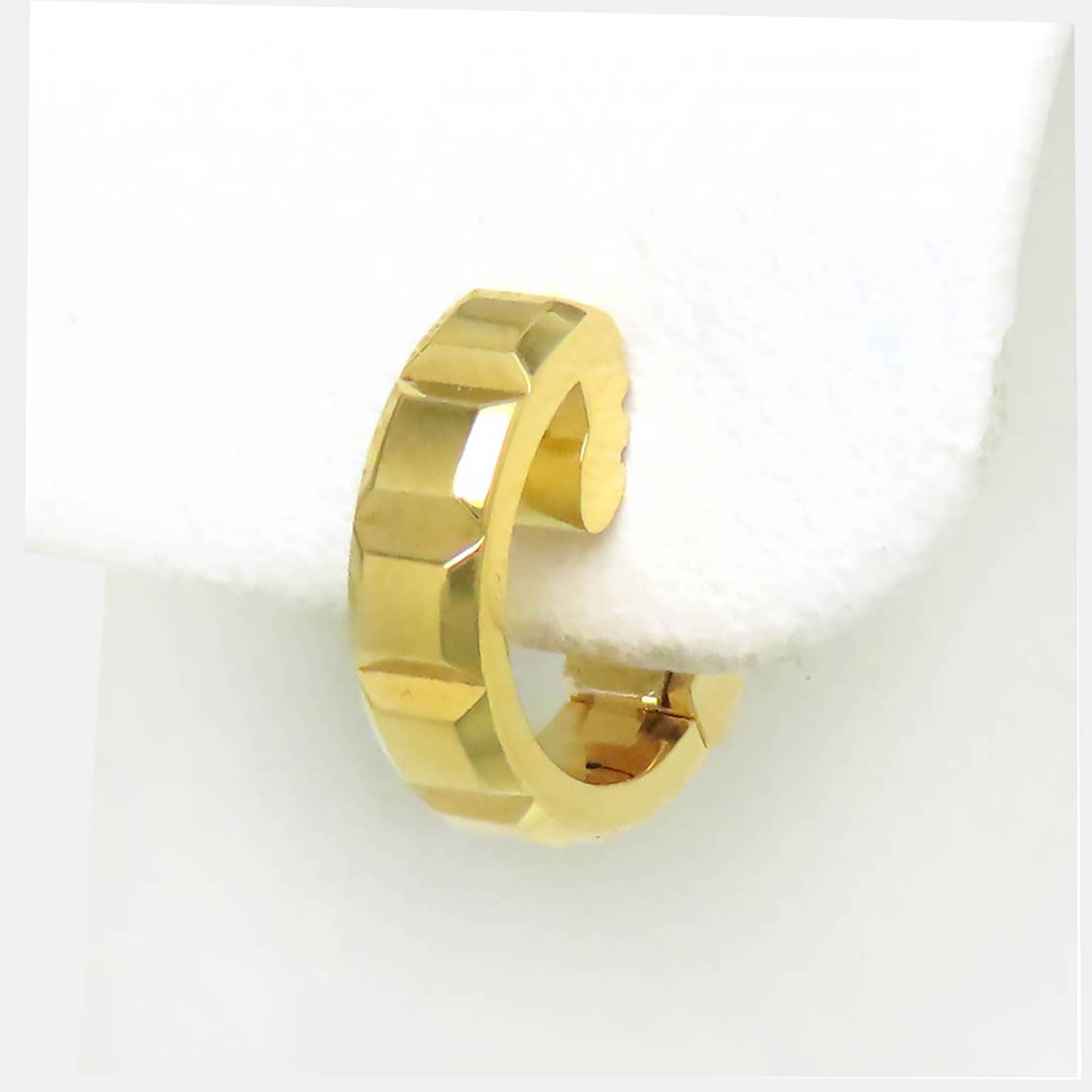 

Bvlgari 18K Yg Quatre Clip Earring Gold Metal