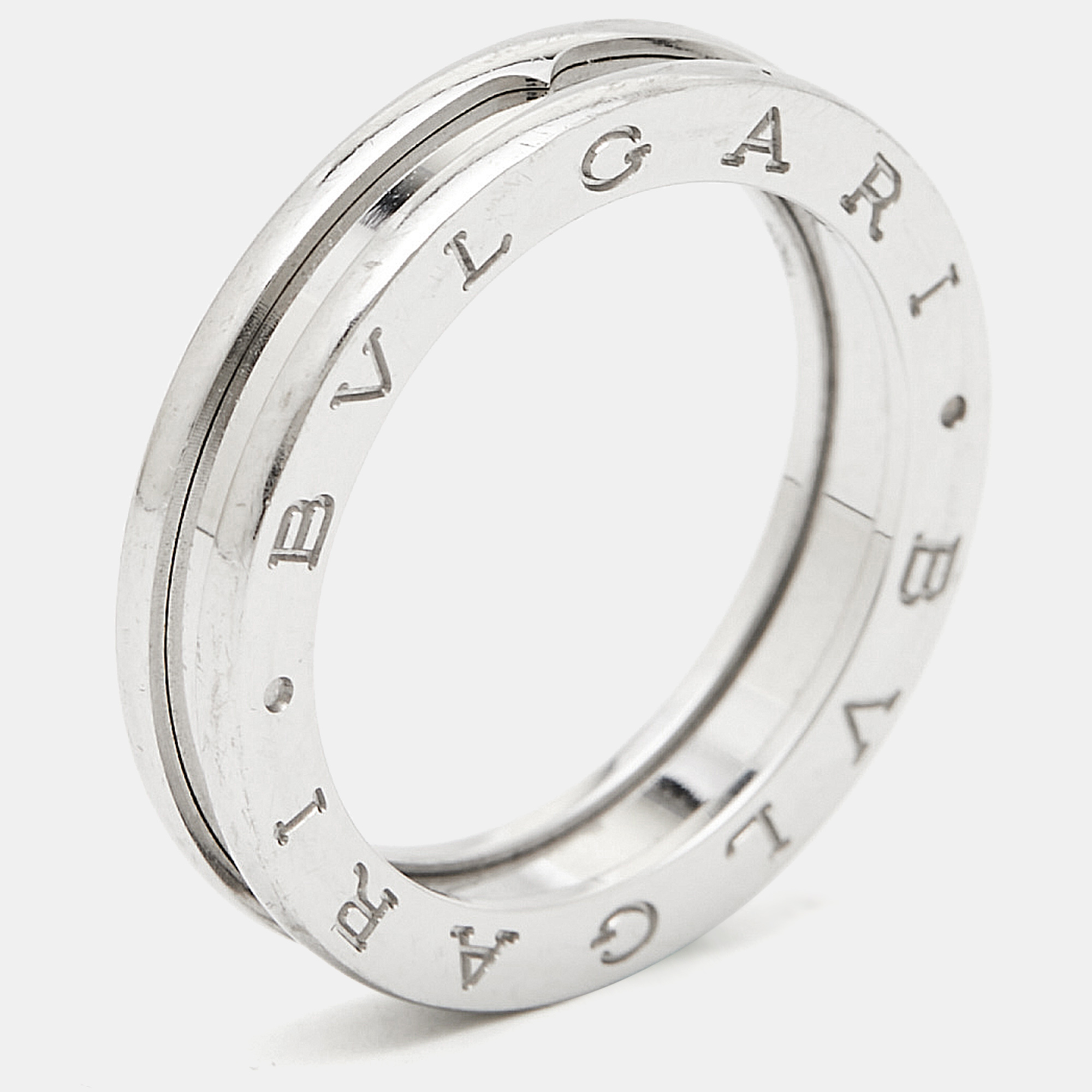 

Bvlgari B.Zero1 1-Band 18k White Gold Ring Size