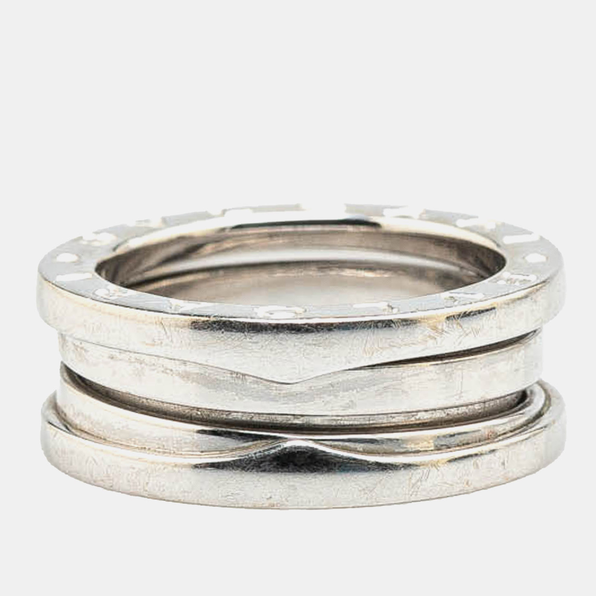 

Bvlgari 18K White Gold B.Zero1 Two Band Ring