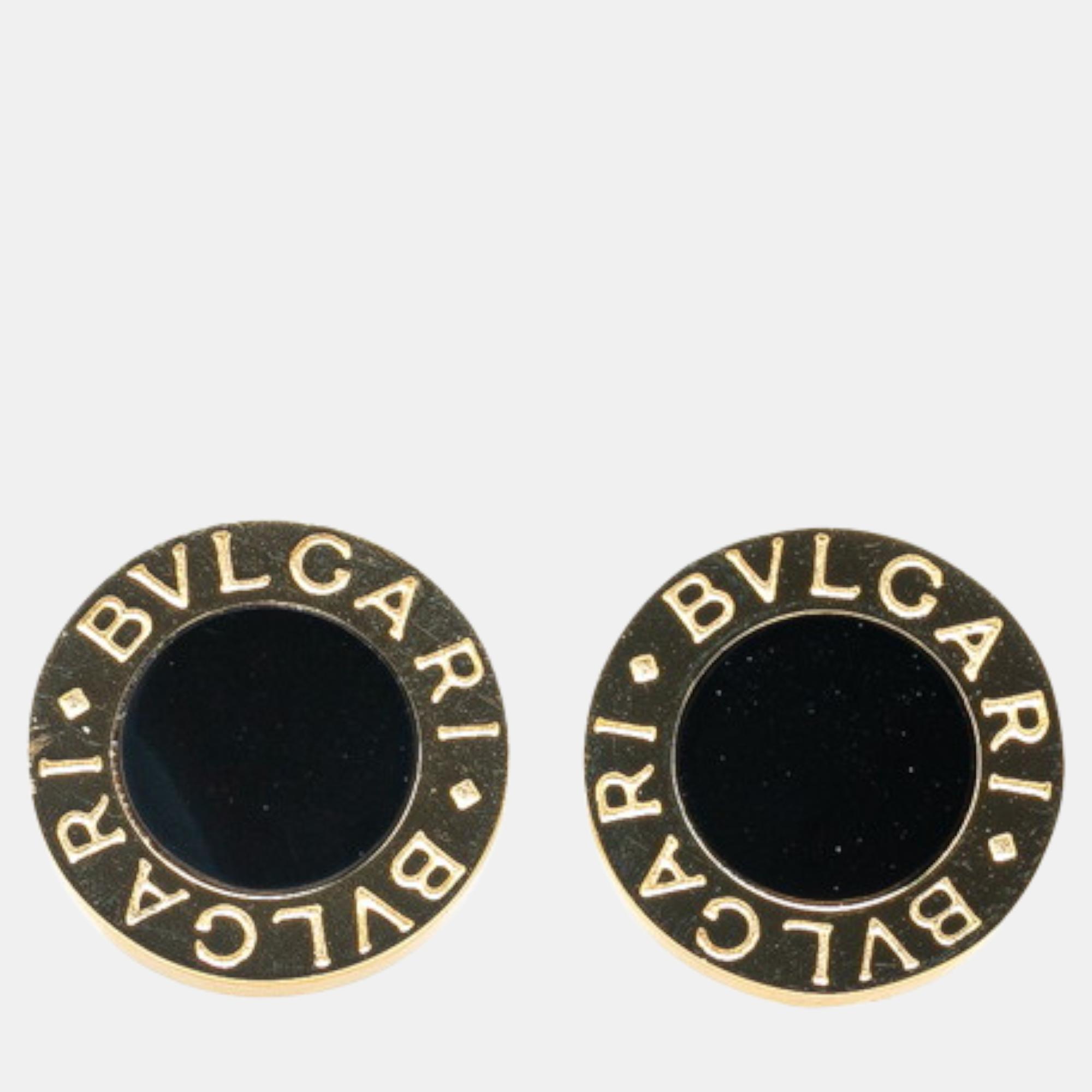 

Bvlgari 18K Yellow Gold Bvlgari Bvlgari Stud Earrings