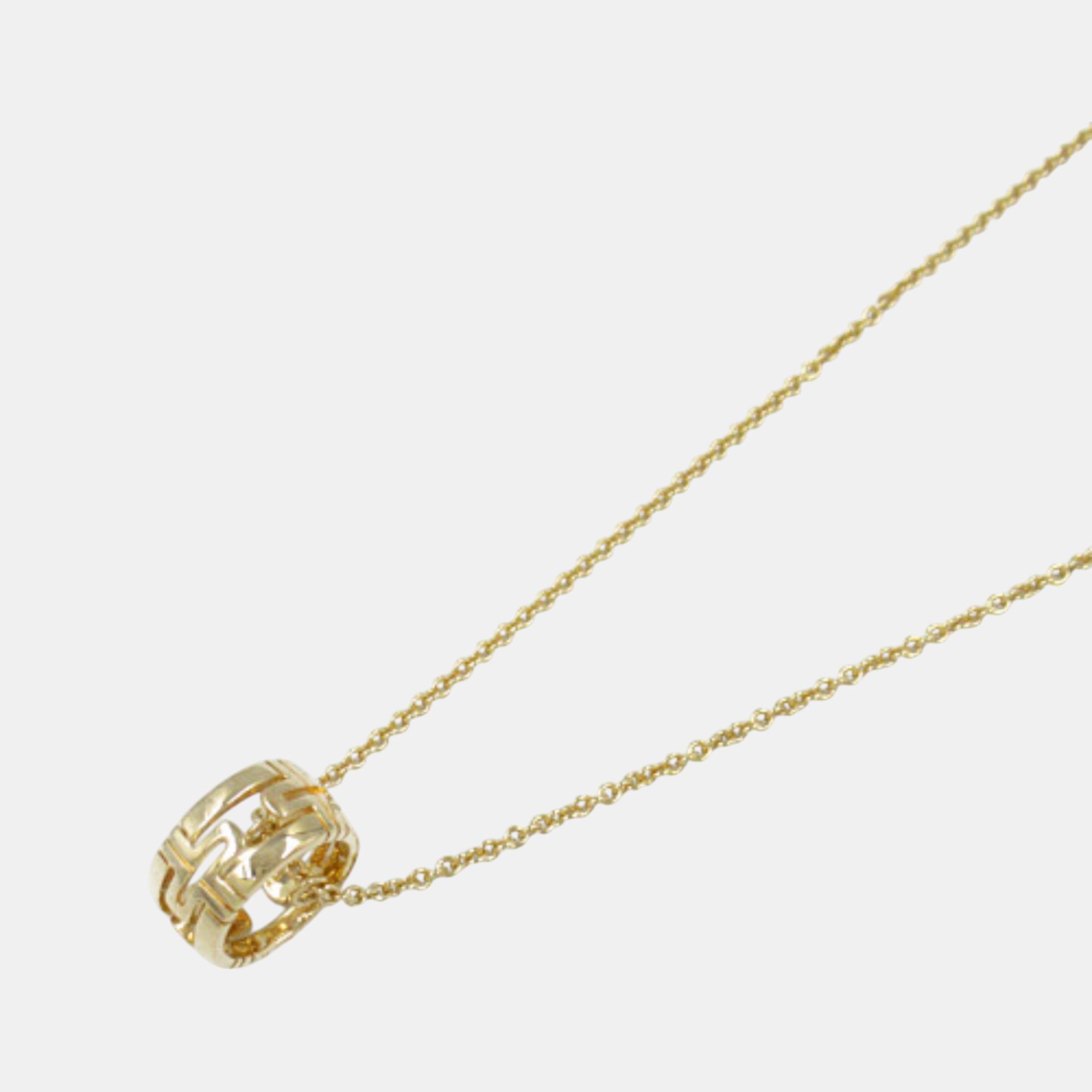 

Bvlgari 18K Yellow Gold Parentesi Pendant Necklace