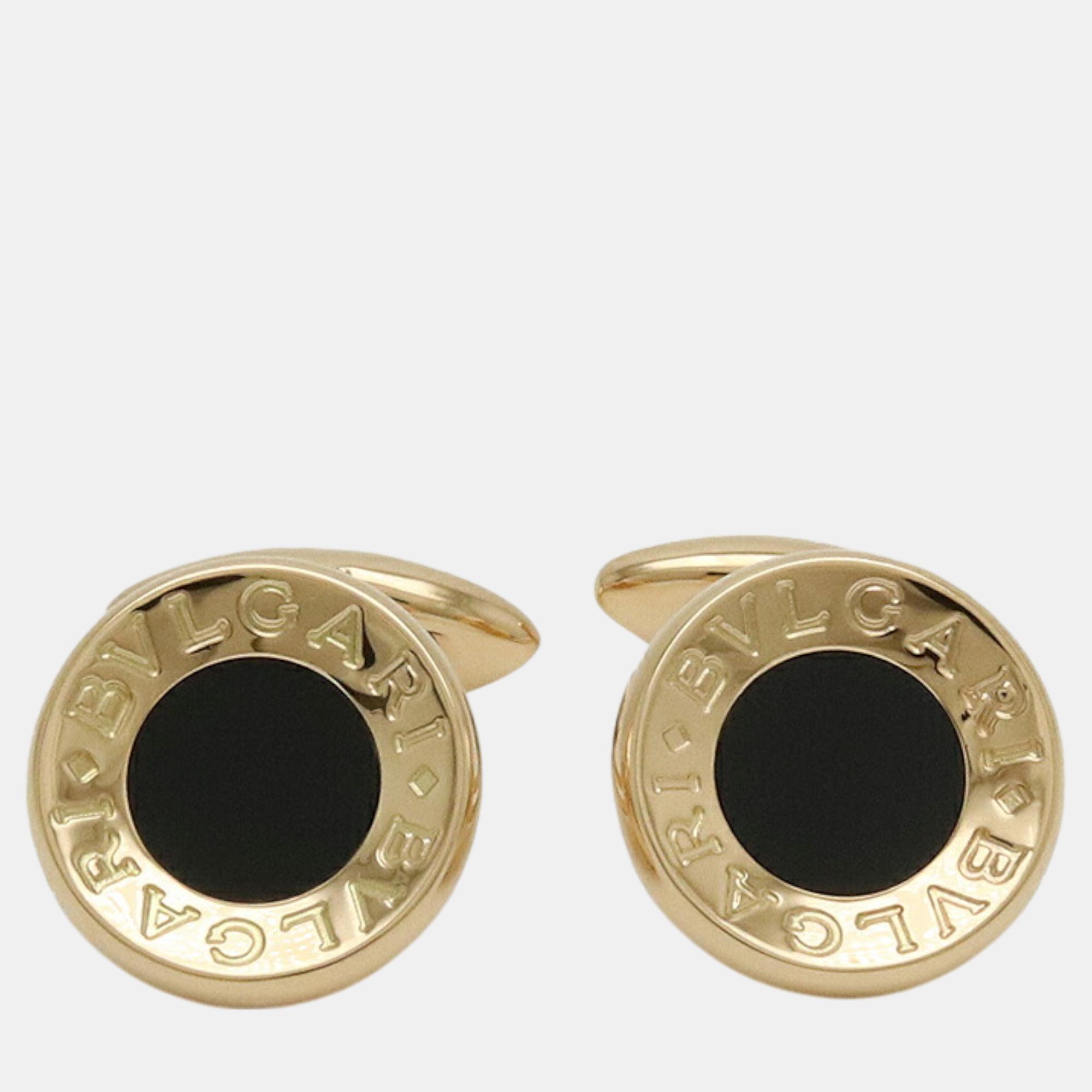 

Bvlgari 18K Yellow Gold Bvlgari Bvlgari Cufflinks