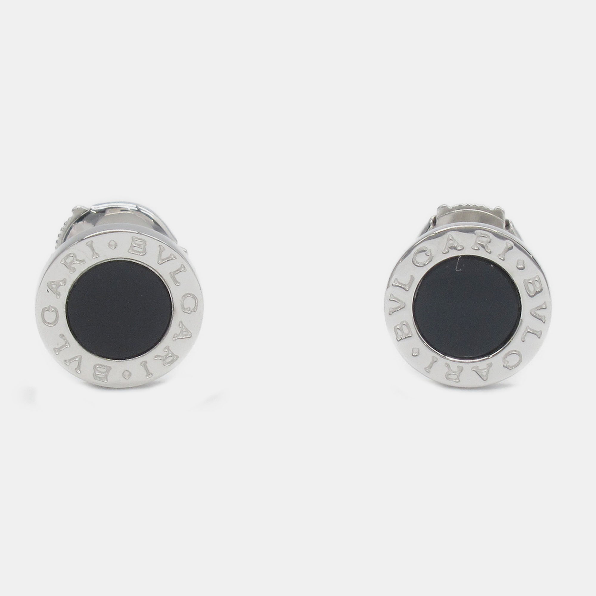 

Bvlgari 18K White Gold Onyx B.Zero1 Earrings