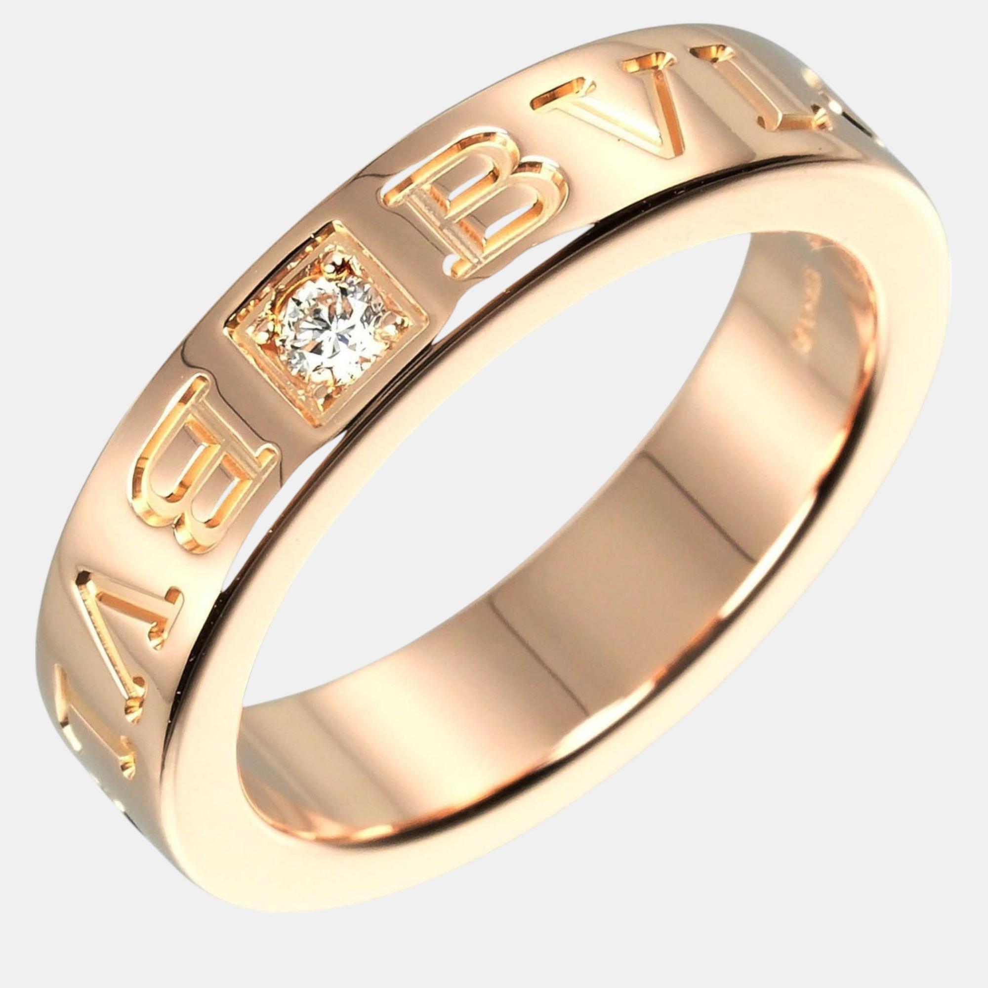 

Bvlgari Pink Gold Diamond B.Zero1 Ring EU