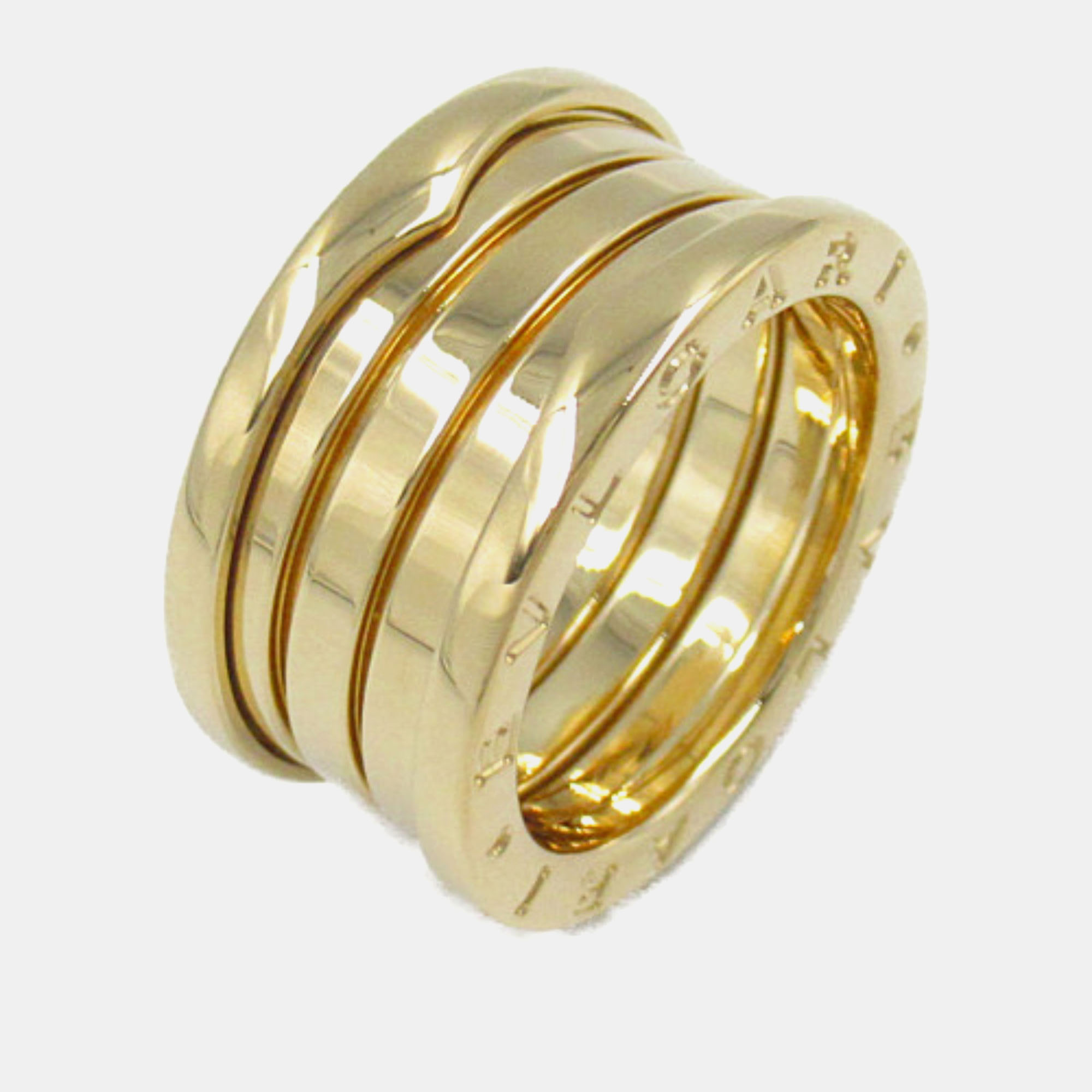 Bvlgari Yellow Gold  B.Zero1 3-Band Ring EU 51 