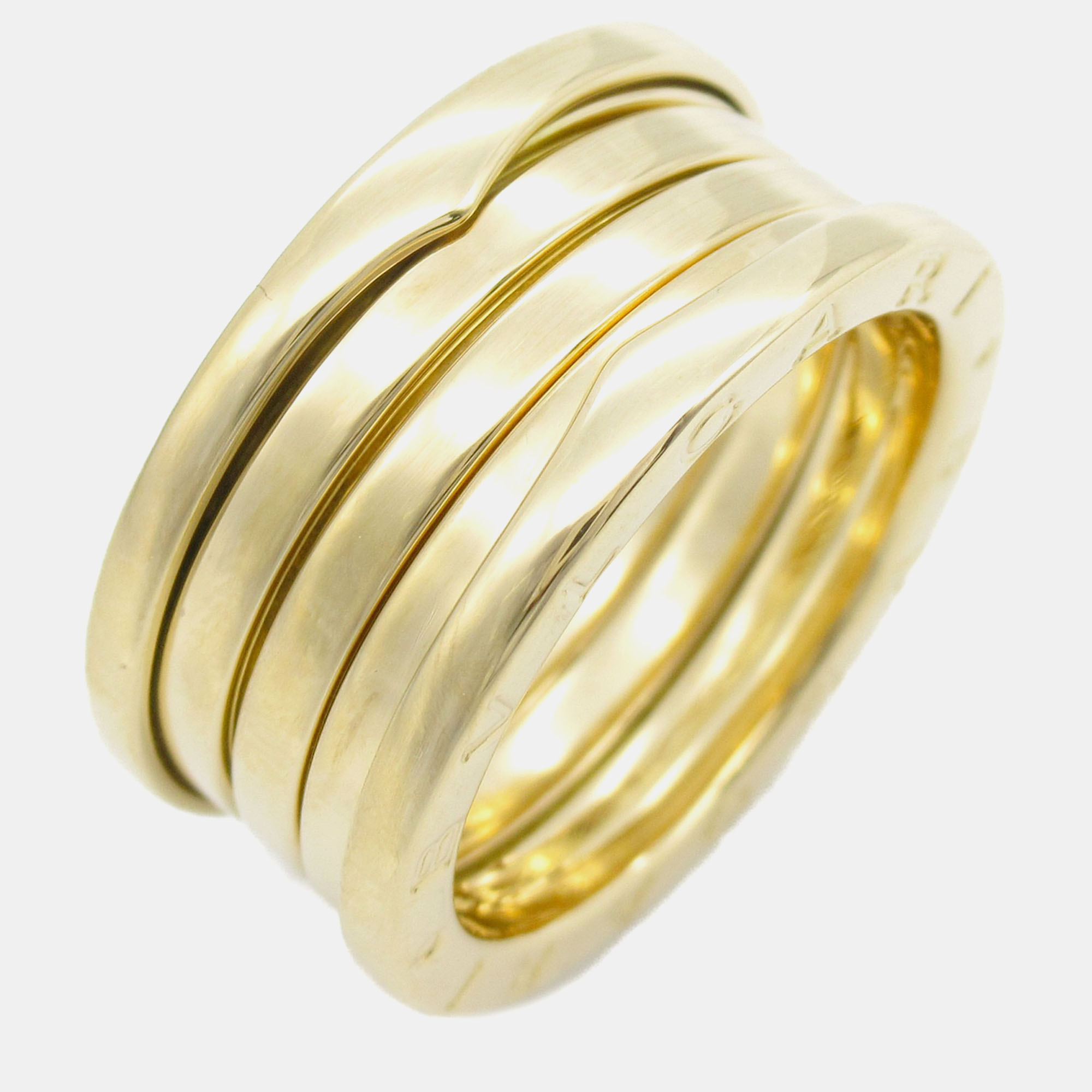 

Bvlgari 18K Yellow Gold B.Zero1 Band Ring EU 57