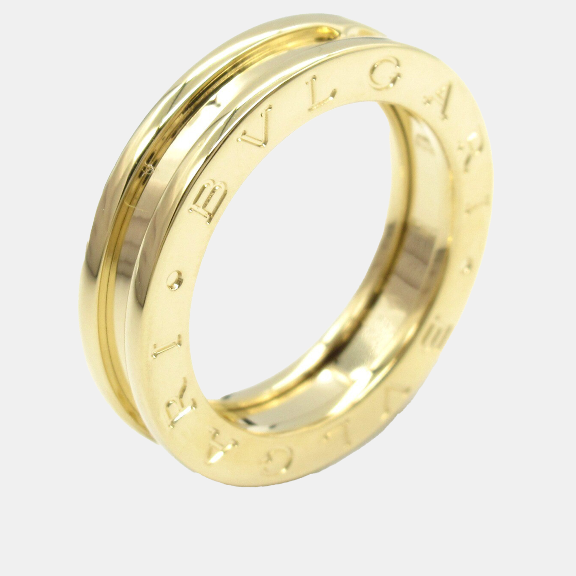 

Bvlgari 18K Yelow Gold B.Zero1 Band Ring EU 51