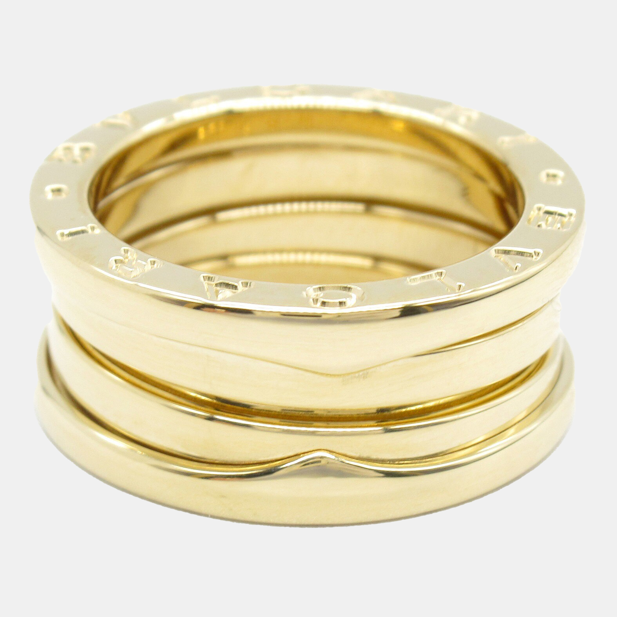 

Bvlgari 18K Yellow Gold B.Zero1 Band Ring EU 50