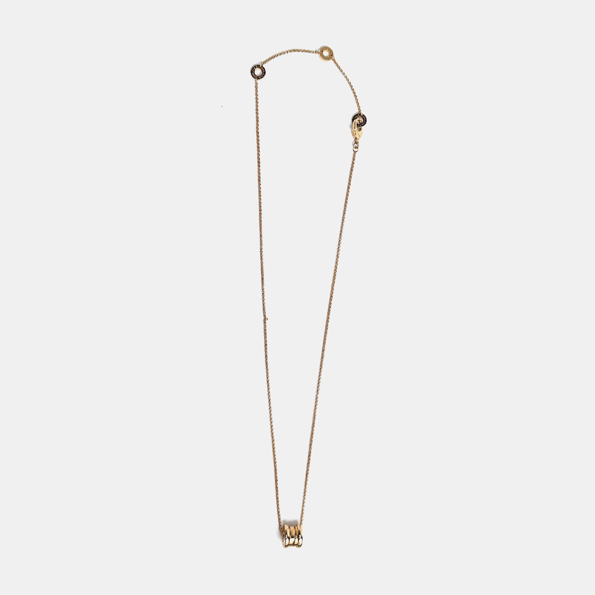 

B.Zero1 Necklace in Rose Gold