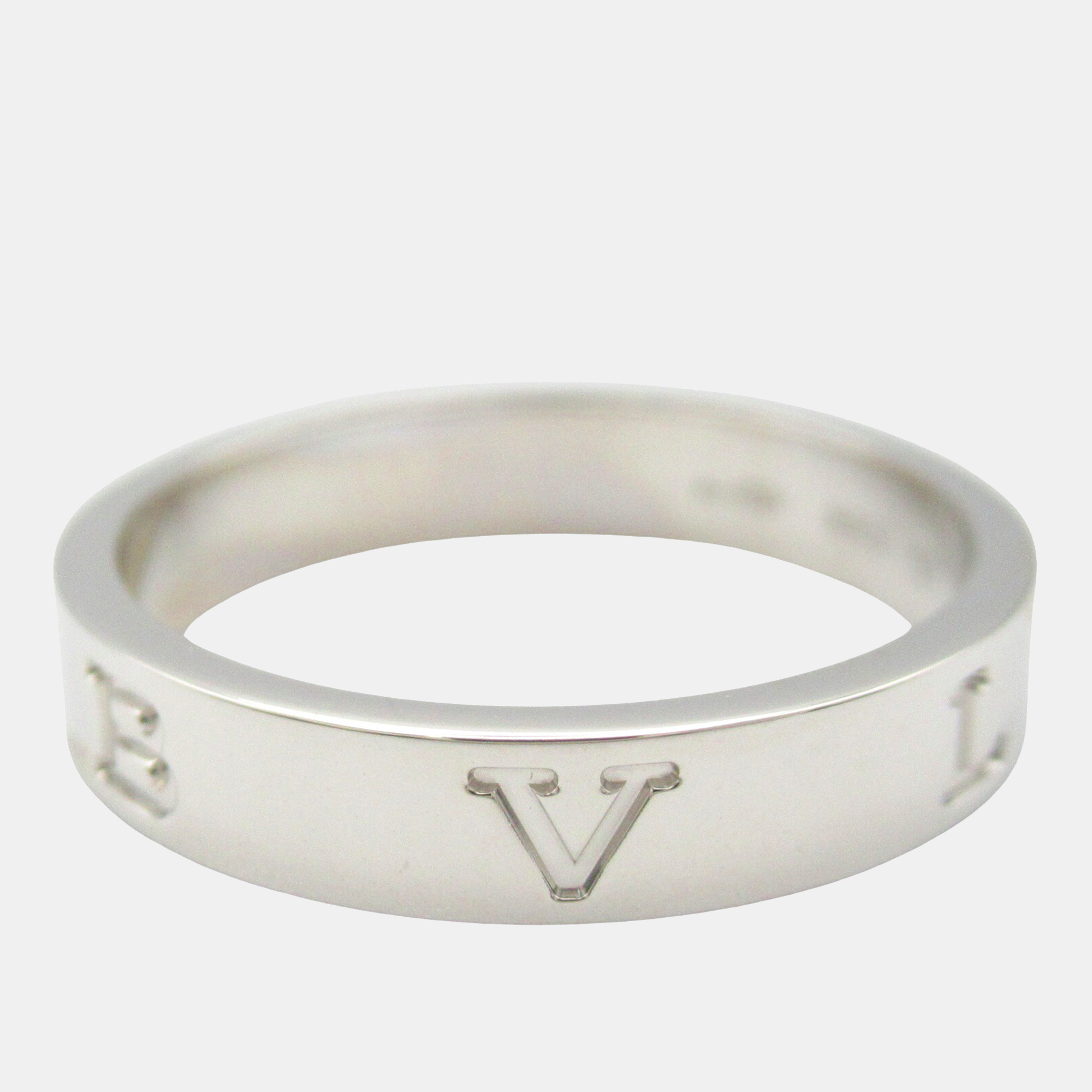 

Bvlgari 18K White Gold B-Zero1 Essential Band Ring EU 54