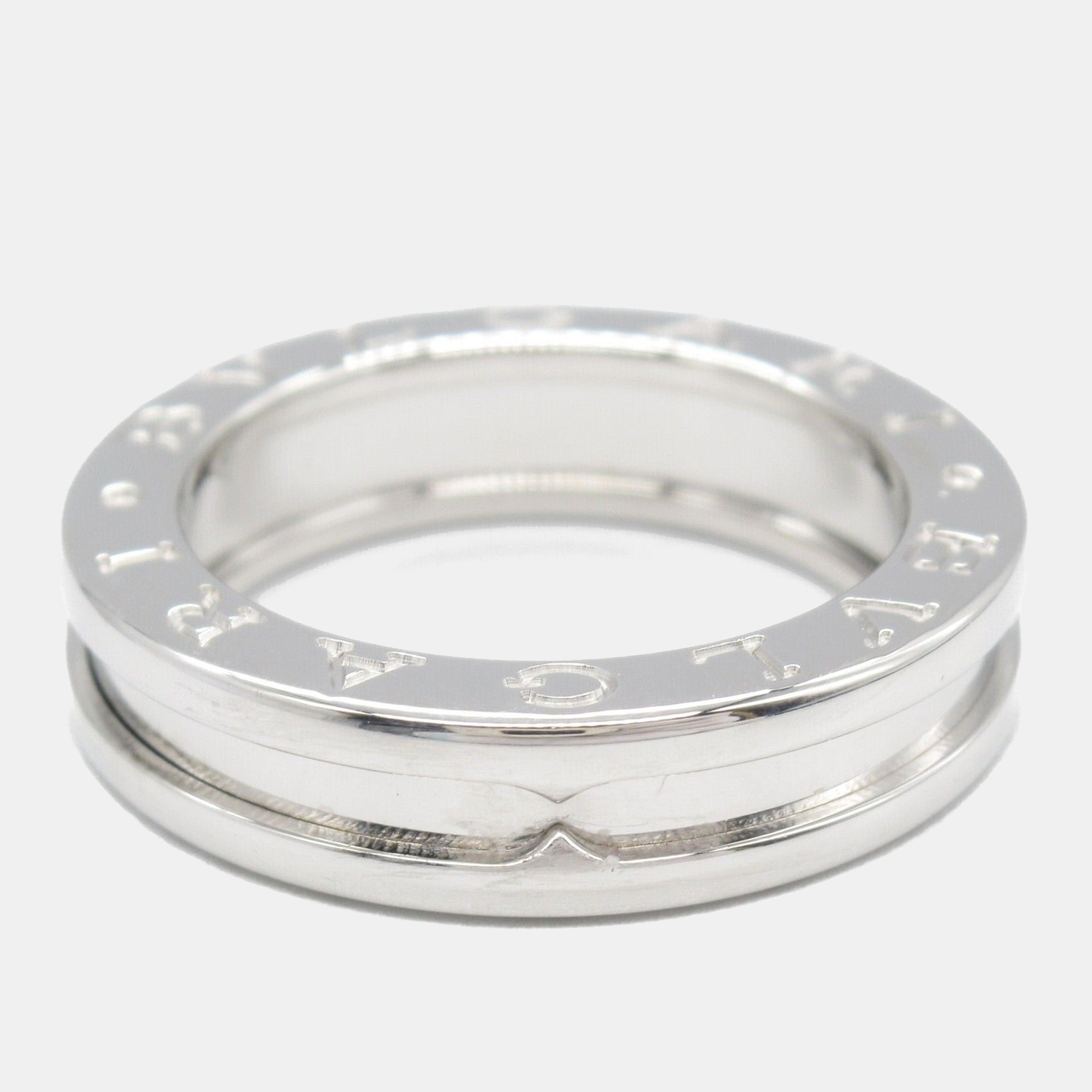 

Bvlgari 18K White Gold B-Zero 1 Ring EU 49