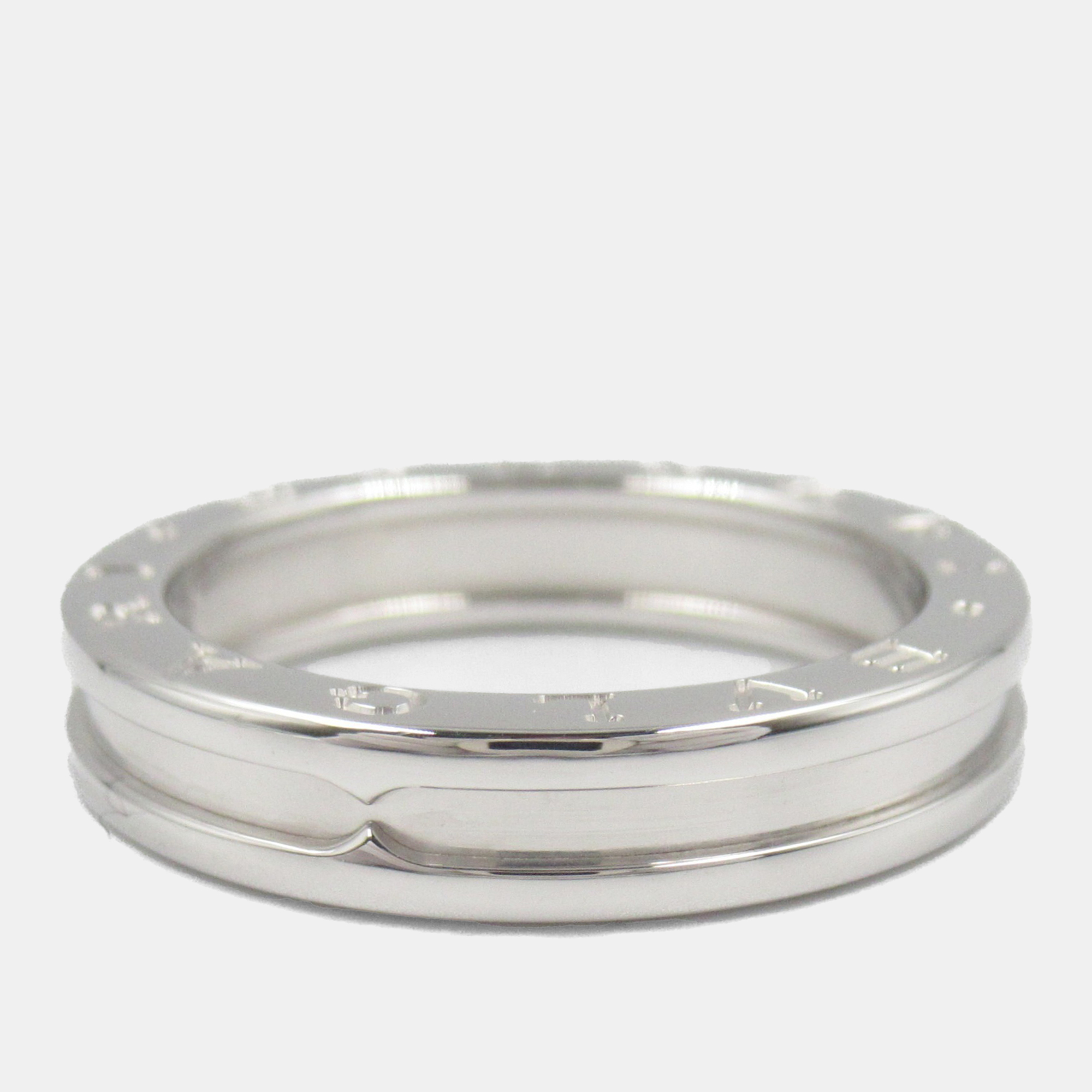 

Bvlgari 18K White Gold B.Zero1 Ring EU 60