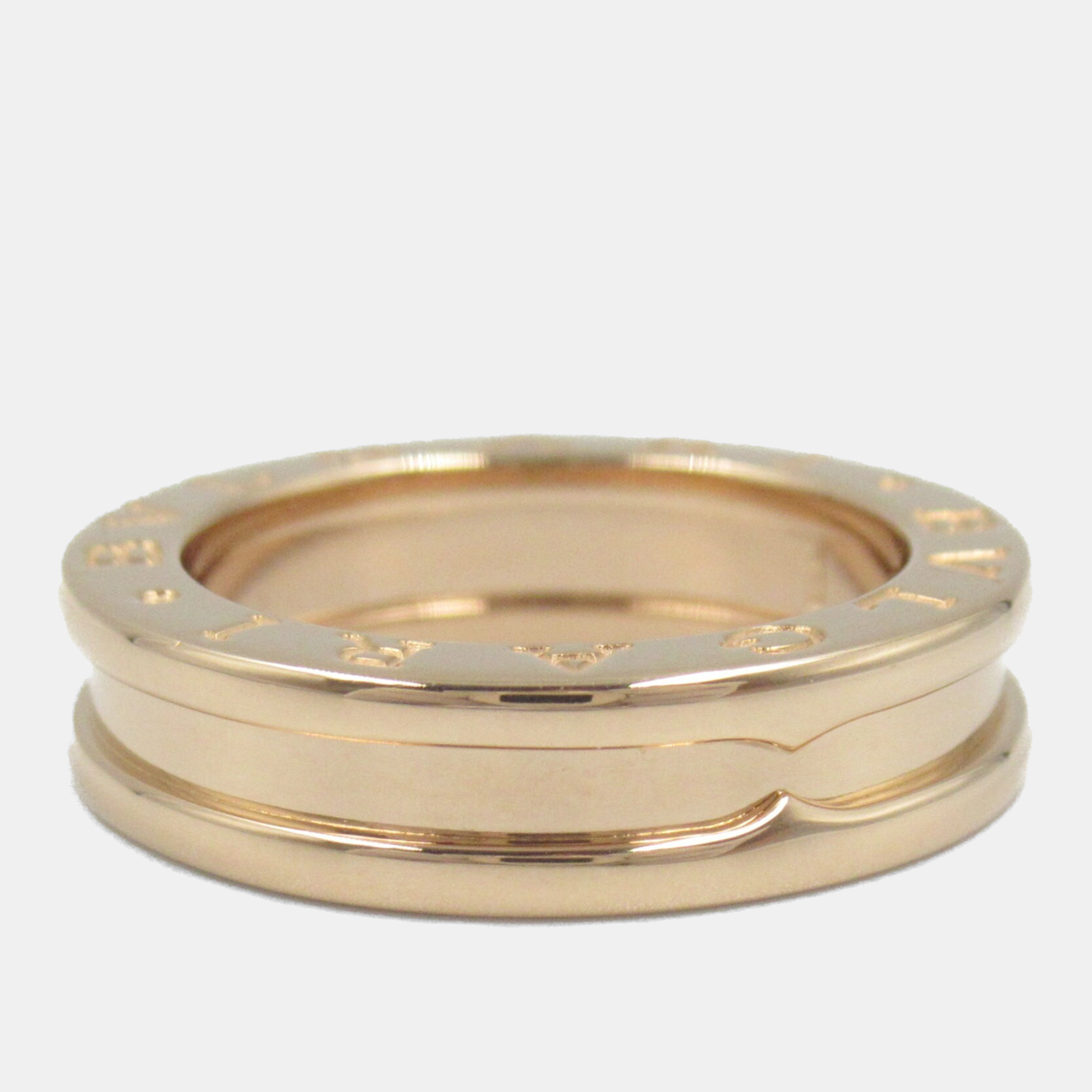 

Bvlgari 18K Rose Gold B-Zero1 Band Ring EU 48