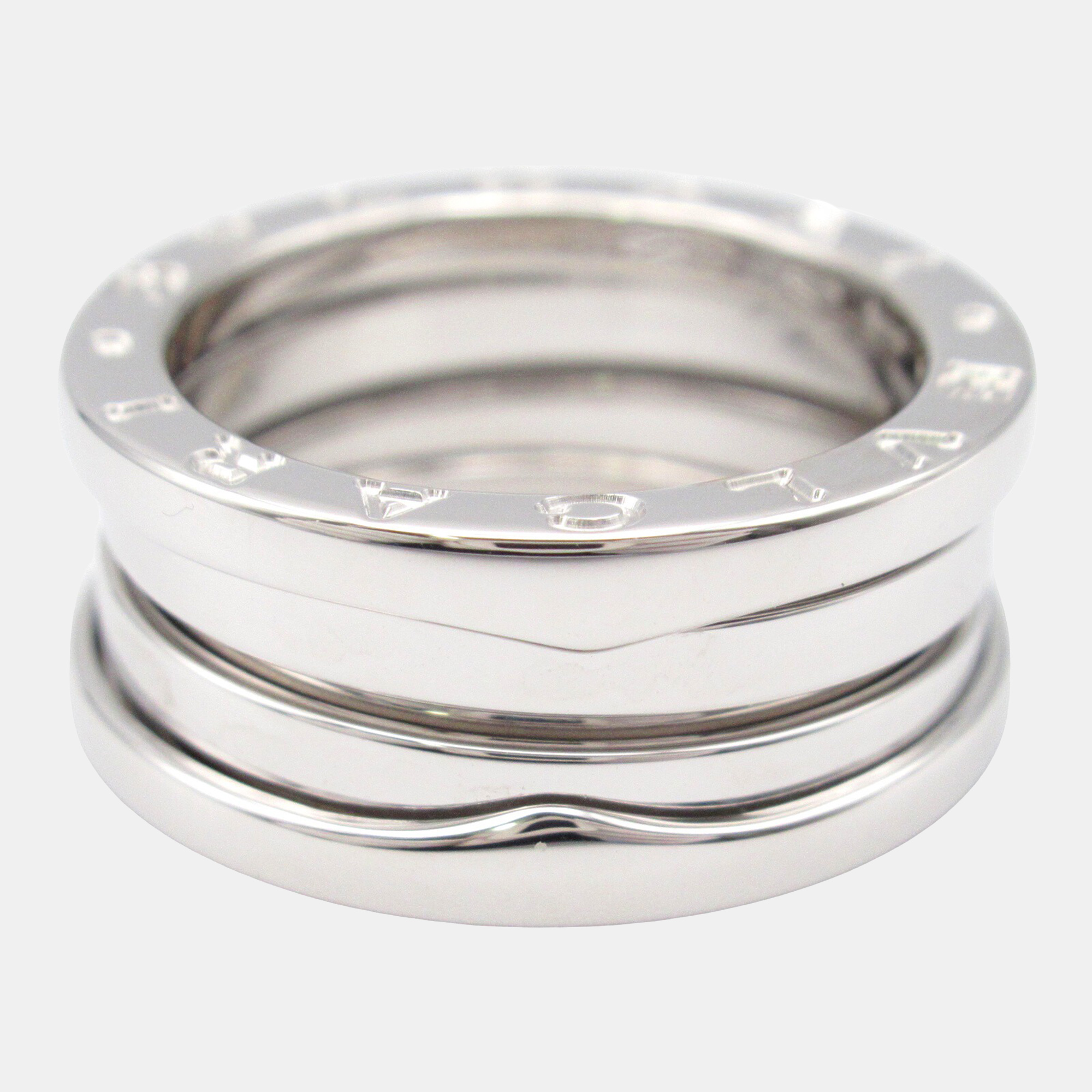 

Bvlgari 18K White Gold B-Zero1 Ring EU 51