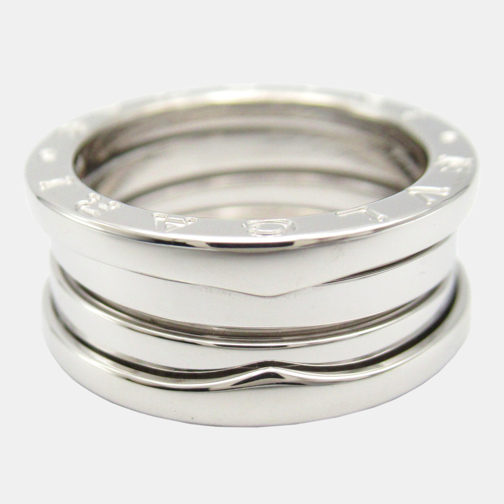 

Bvlgari 18K White Gold B-Zero1 Ring EU 52