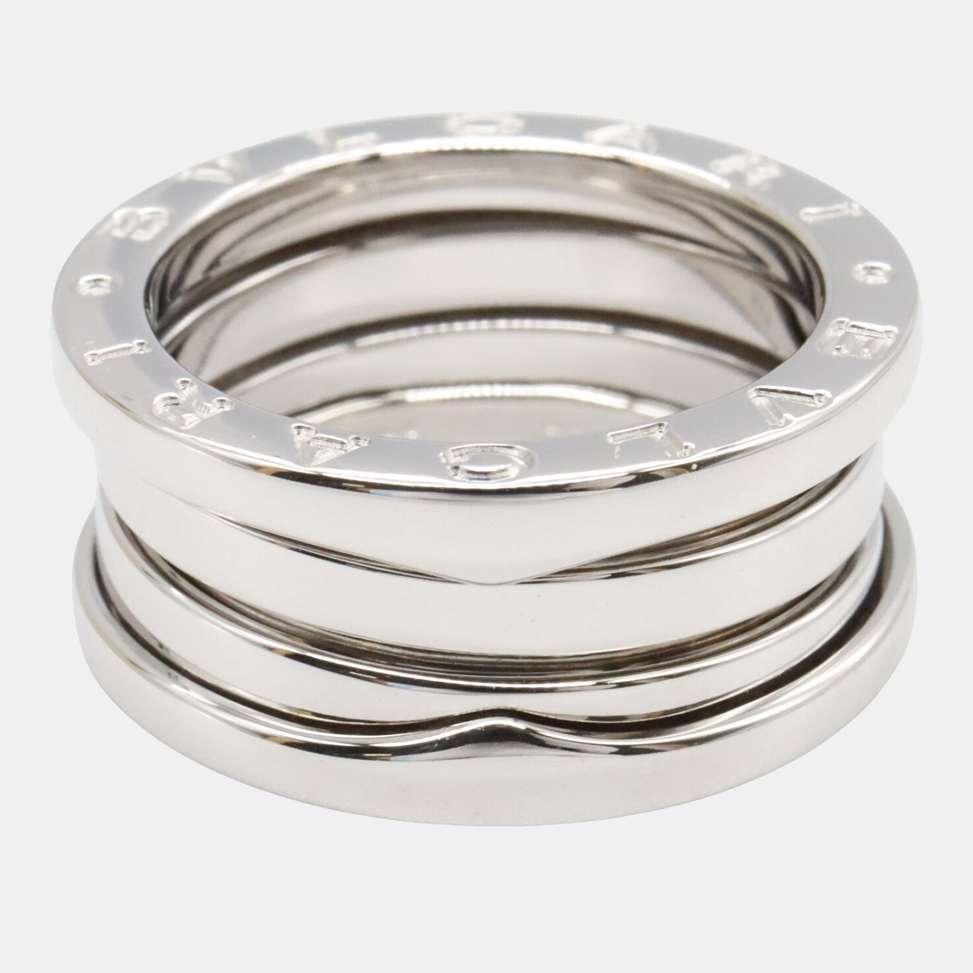 

Bvlgari 18K White Gold B-Zero1 Ring EU 50
