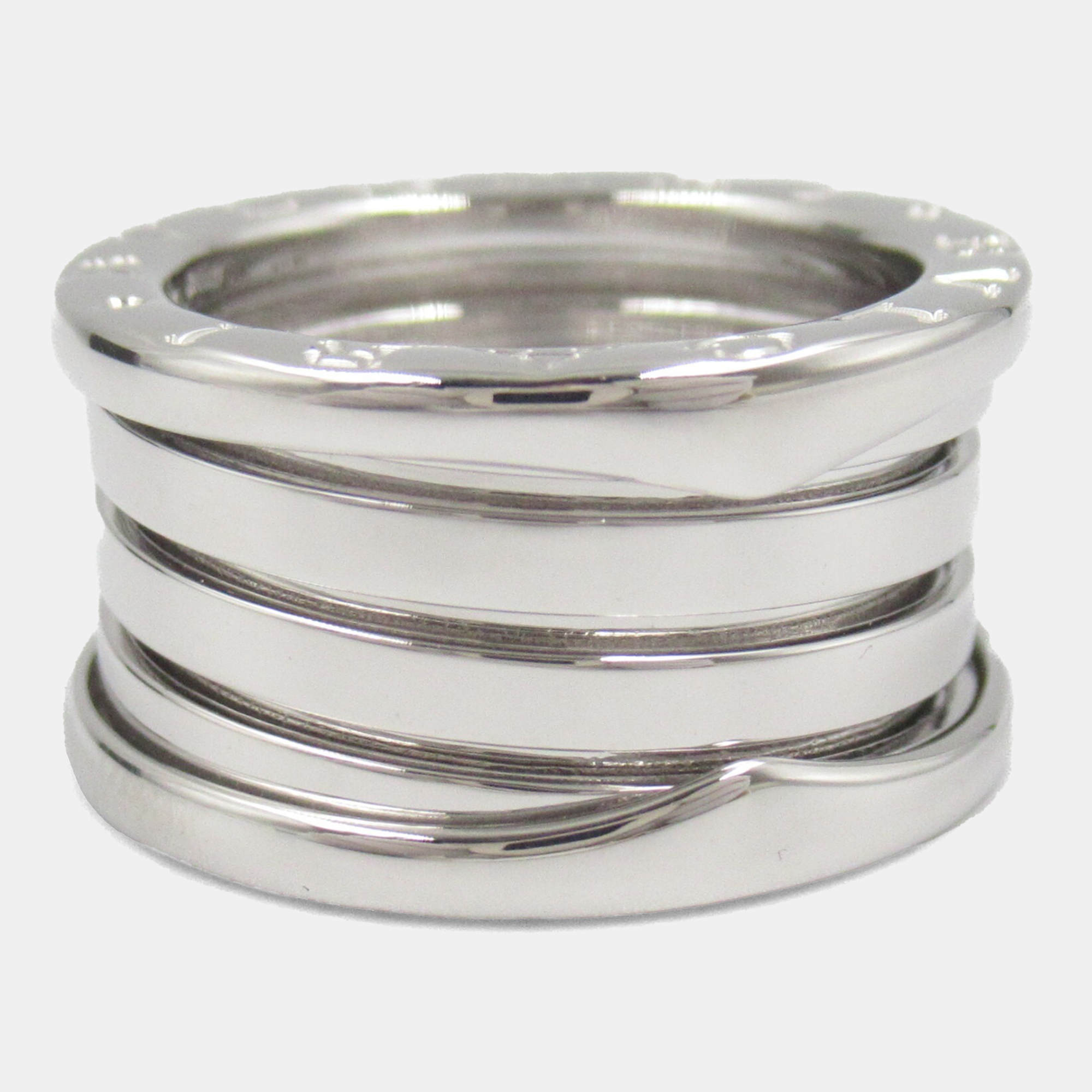 

Bvlgari 18K White Gold B-Zero1 Ring EU 52