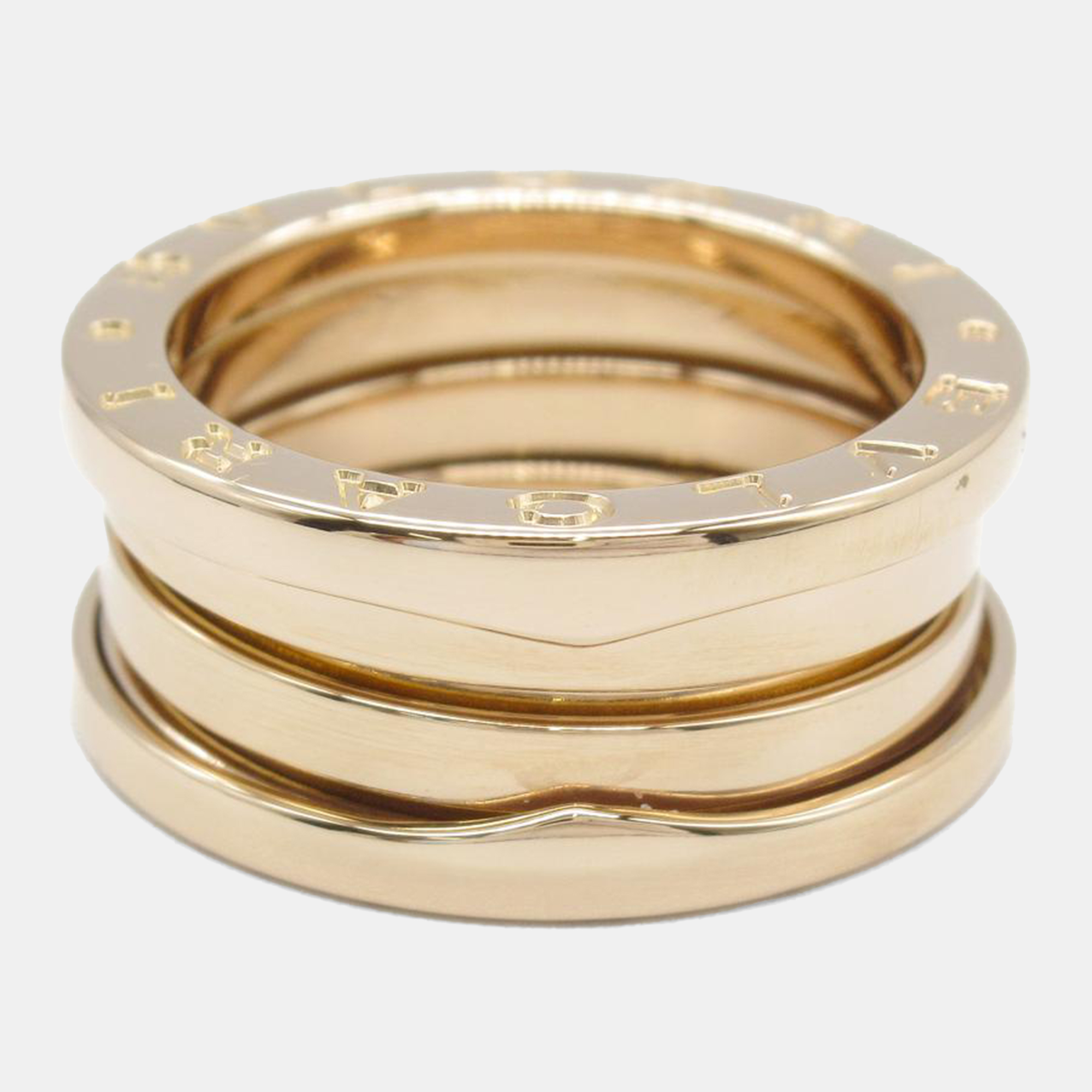 

Bvlgari 18K Rose Gold B-Zero 1 Ring EU 51