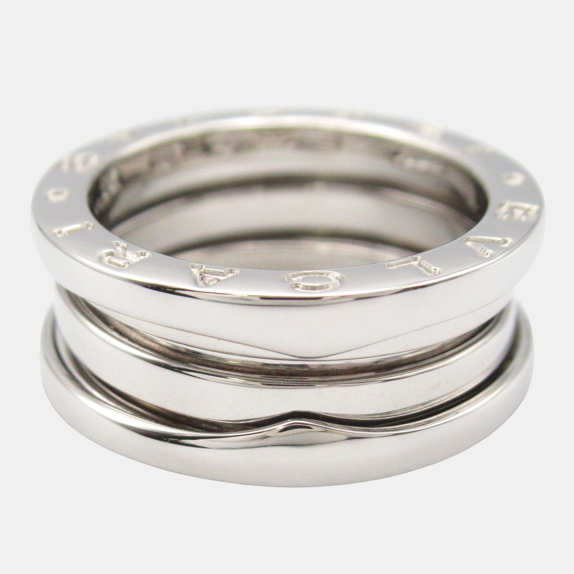 

Bvlgari 18K White Gold B-Zero 1 Ring EU 50