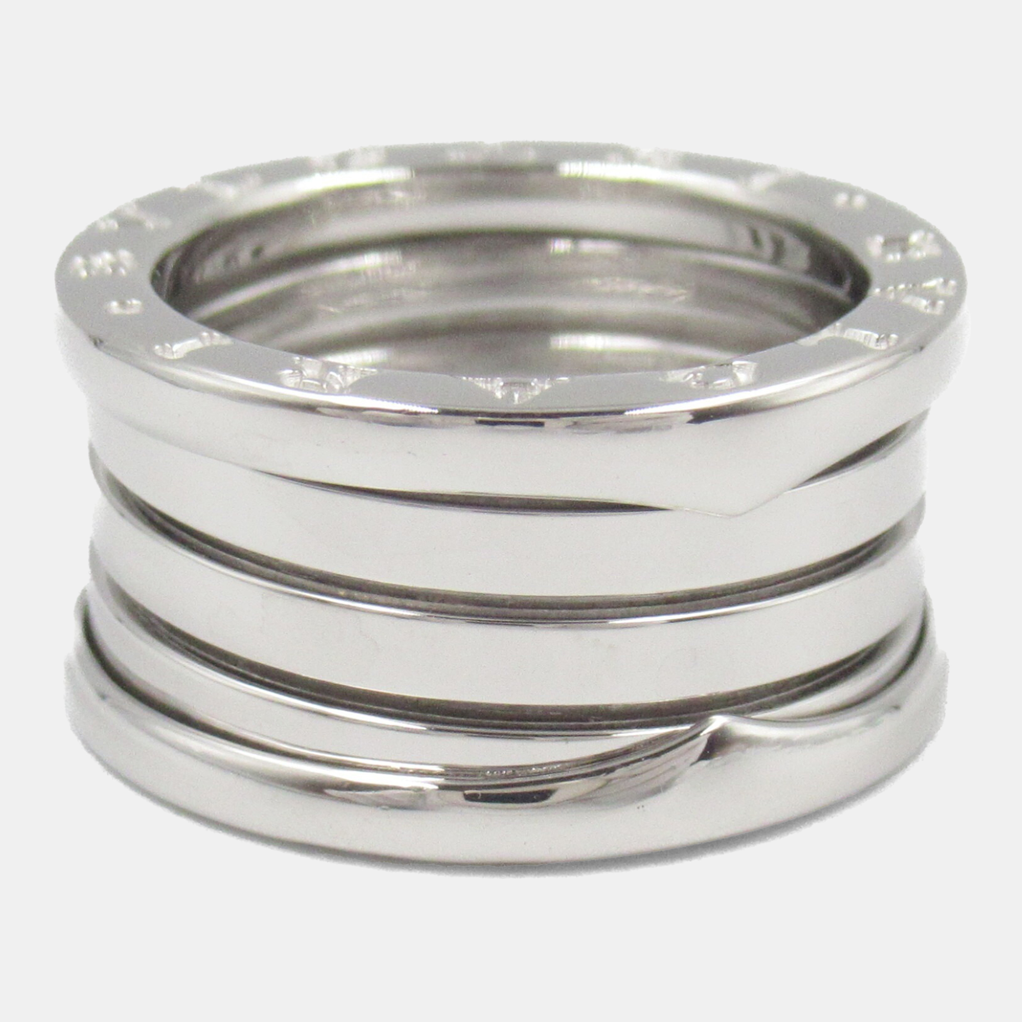 

Bvlgari 18K White Gold B-Zero1 Ring EU 51