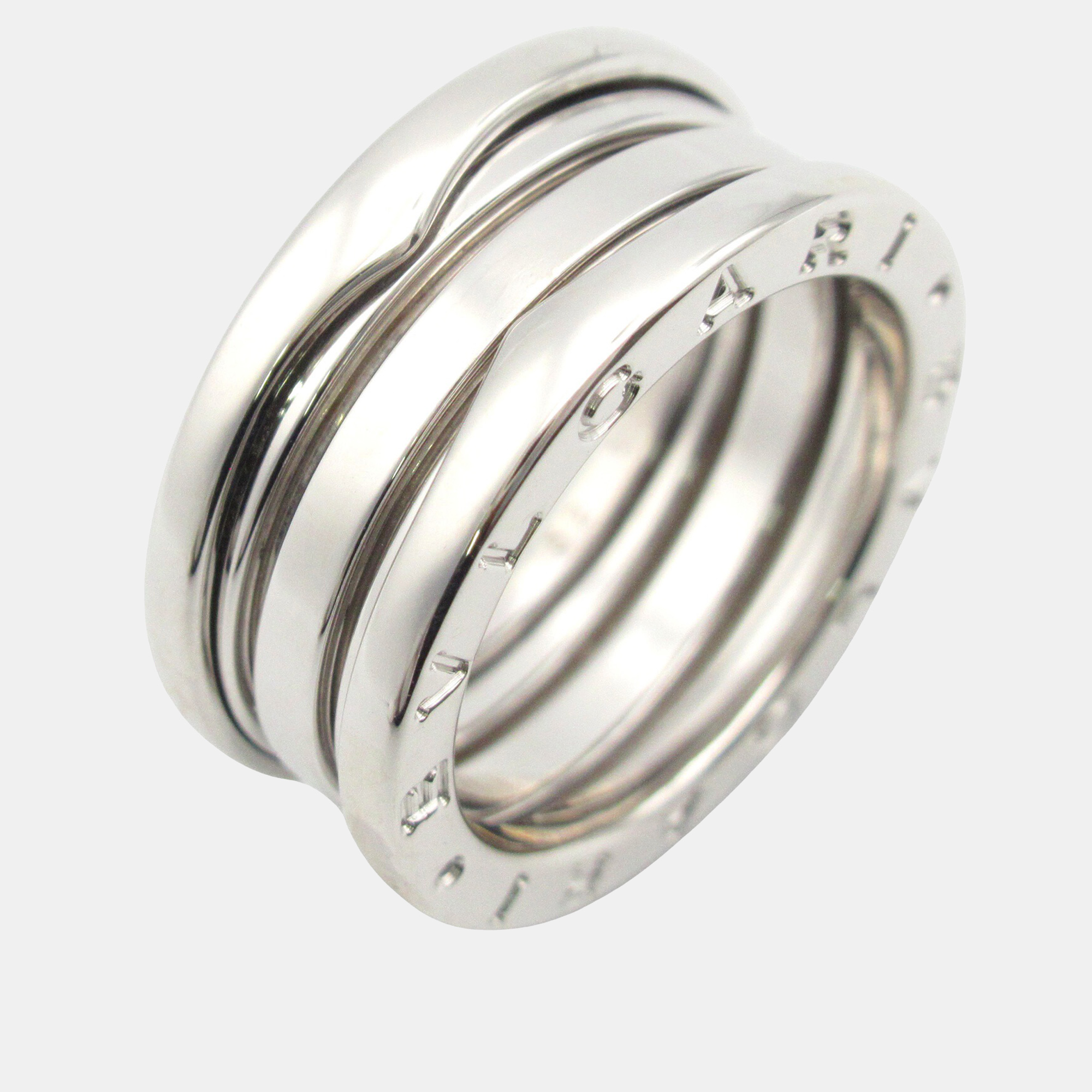 

Bvlgari 18K White Gold B-Zero1 Ring EU 52