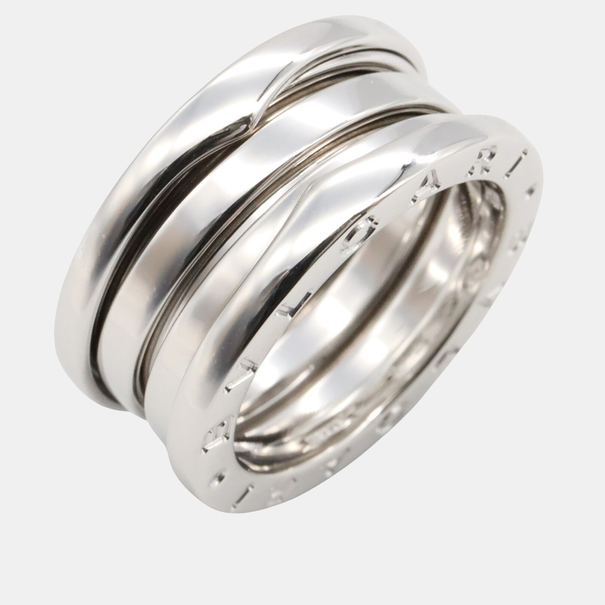 

Bvlgari 18K White Gold B-Zero1 Ring EU 50