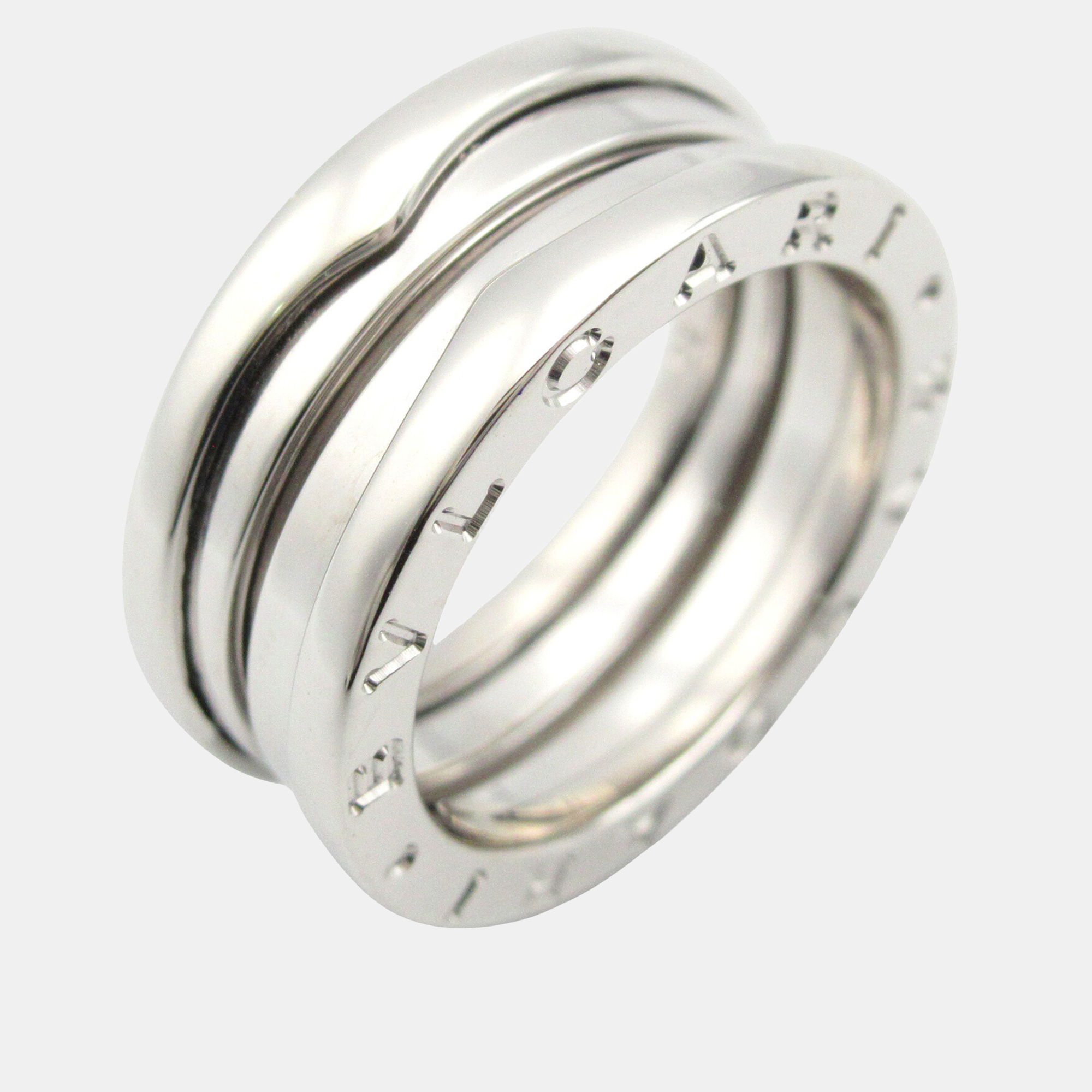 

Bvlgari B.Zero1 18K White Gold Band Ring EU 52