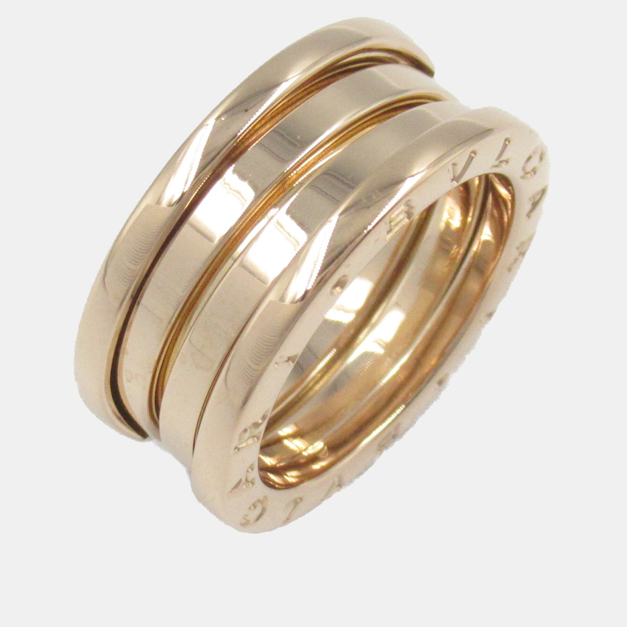 

Bvlgari B.Zero1 18K Rose Gold Band Ring EU 52