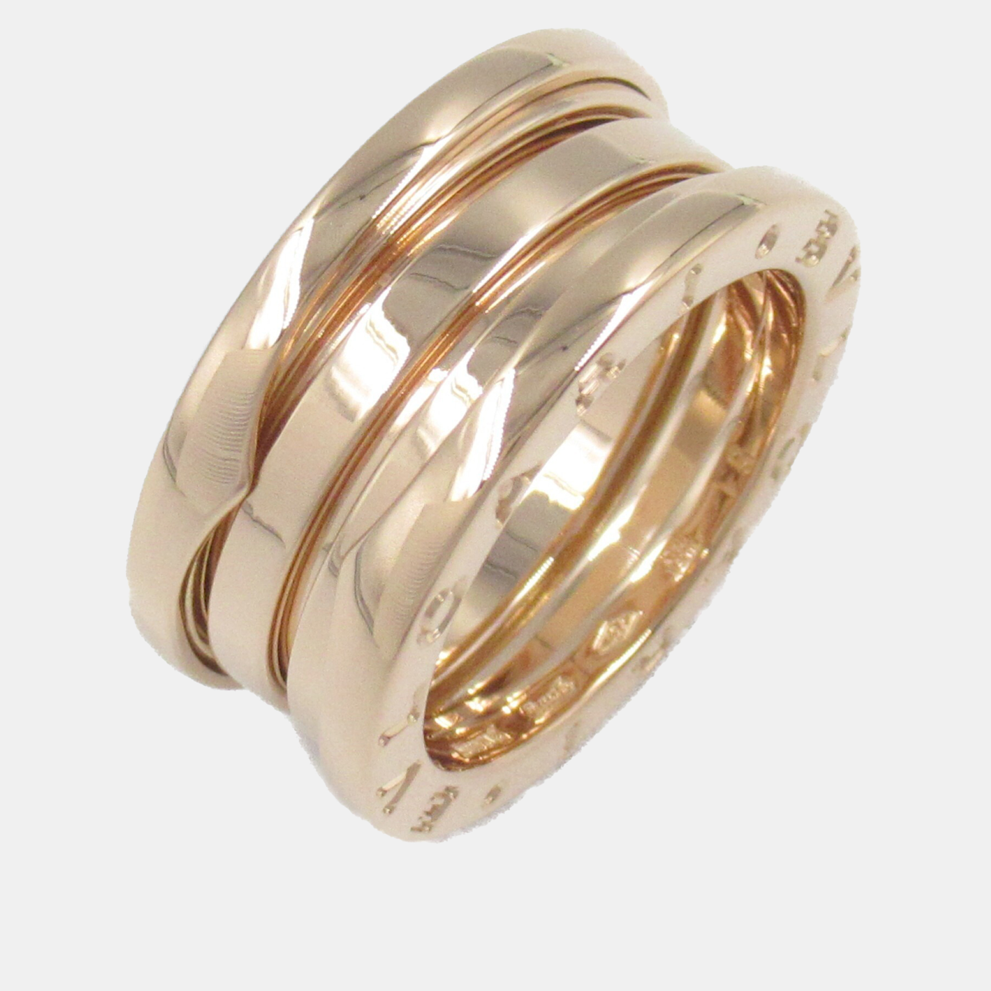 

Bvlgari B.Zero1 18K Rose Gold Band Ring EU 51