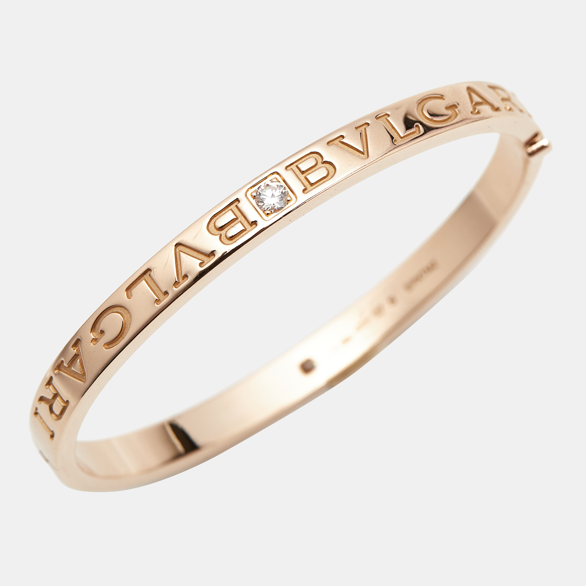 

Bvlgari Bvlgari Bvlgari Diamonds 18k Rose Gold Bracelet