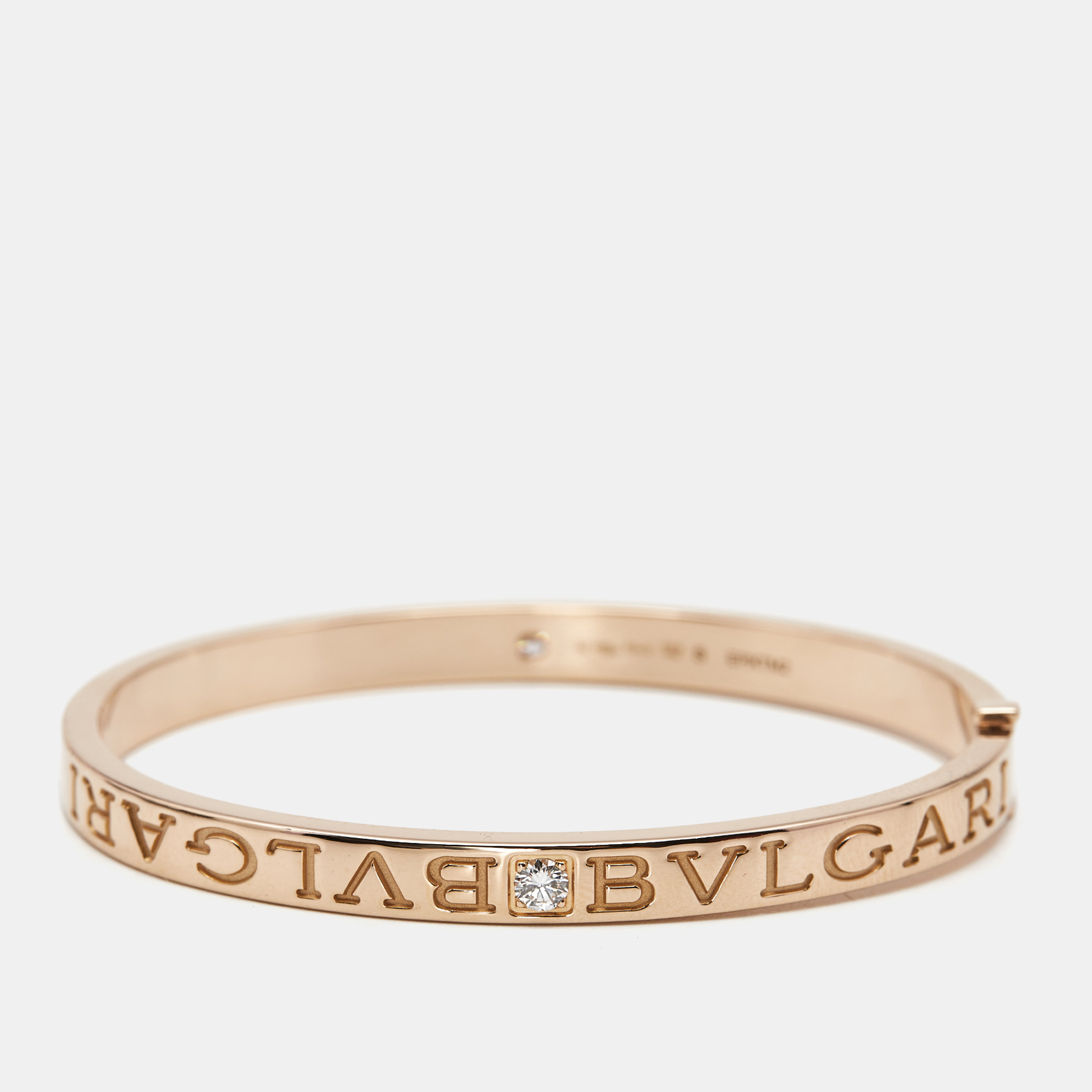 

Bvlgari Bvlgari Bvlgari Diamonds 18k Rose Gold Bracelet