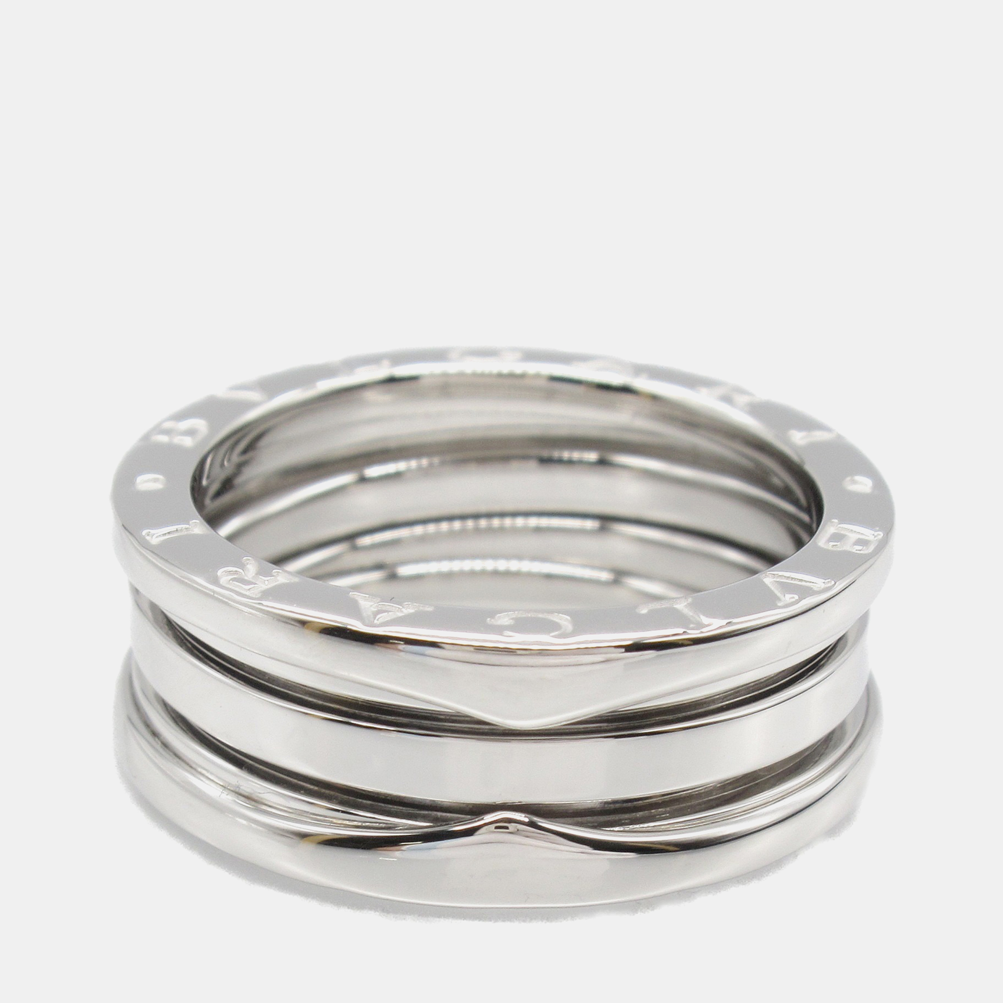 

Bvlgari B.Zero1 3-Band 18K White Gold Ring EU