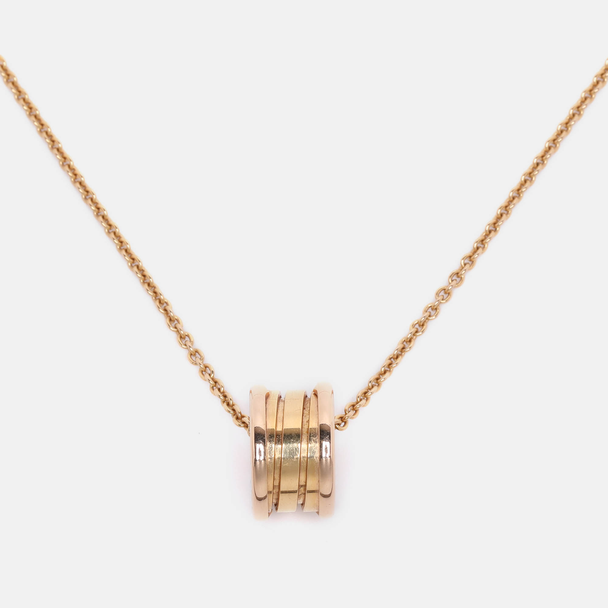 

Bvlgari B.Zero1 18K Rose Gold Pendant Necklace