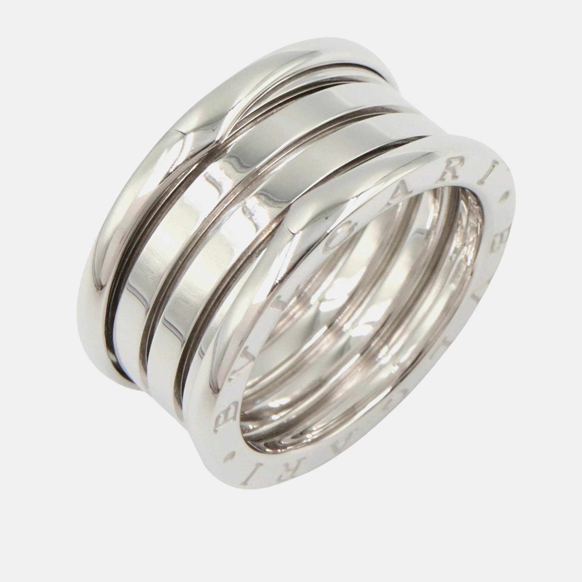 

Bvlgari B.Zero1 4-Band 18K White Gold Ring EU