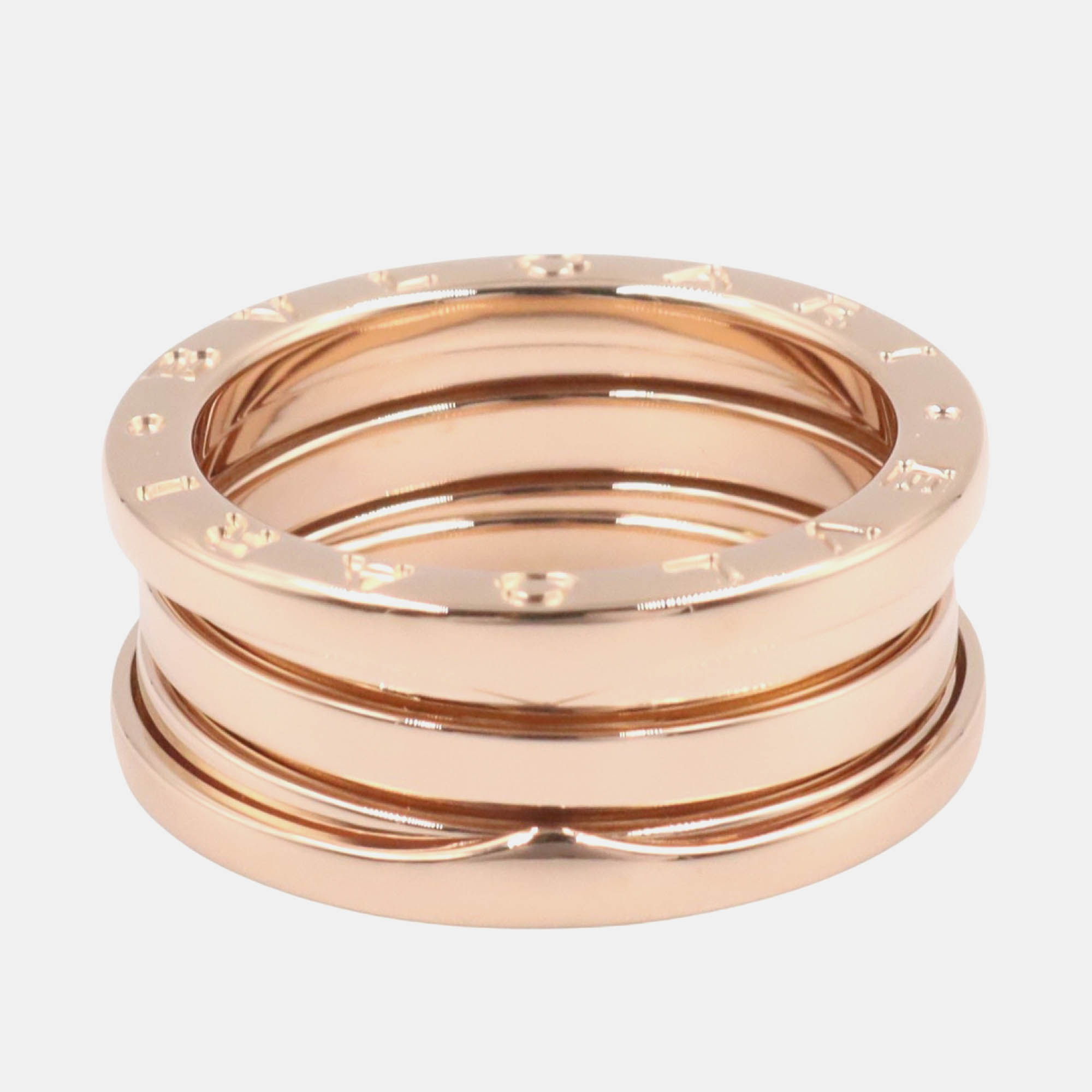 

Bvlgari B.Zero1 3-Band 18K Rose Gold Ring EU