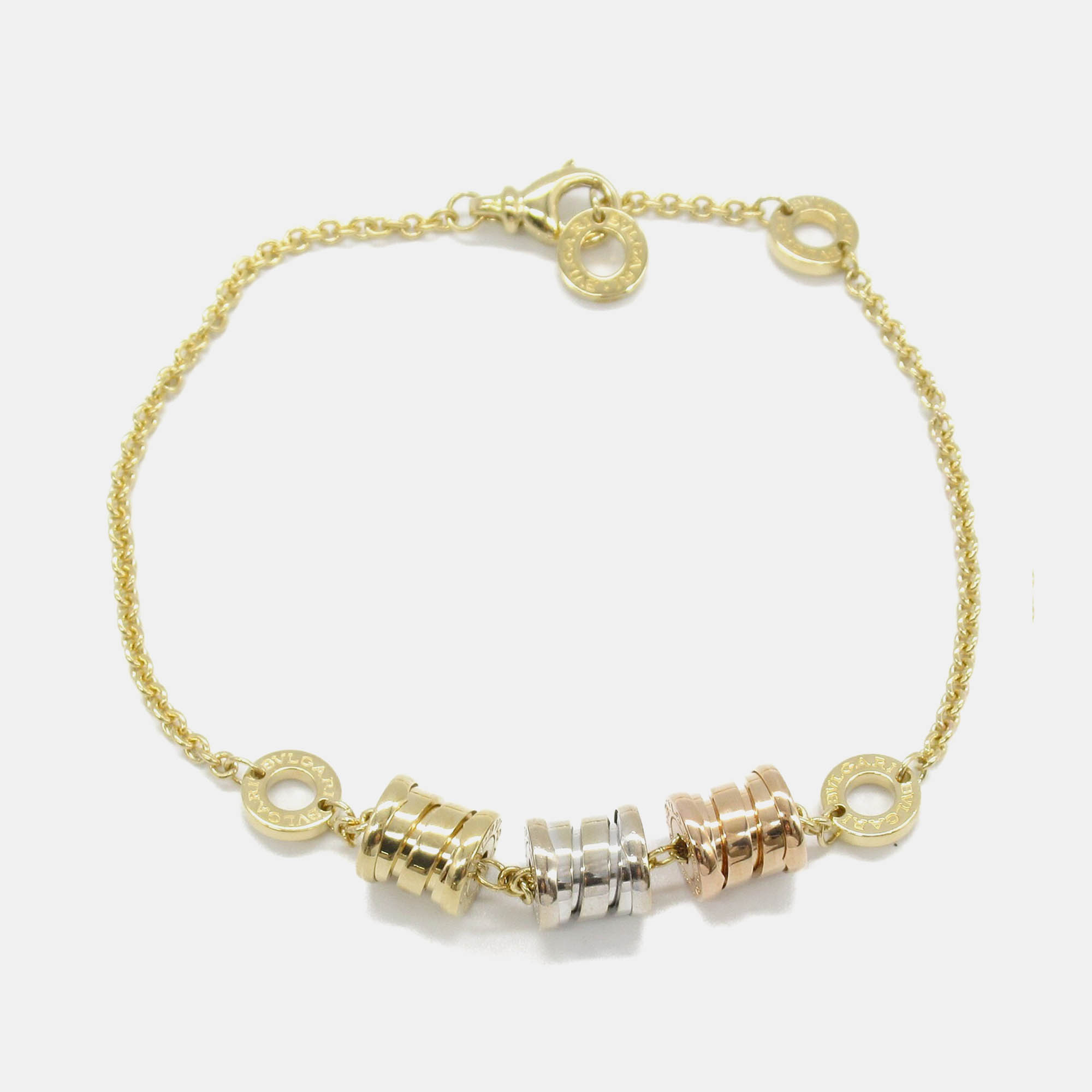 

Bvlgari B.Zero1 Element 18K Yellow Gold, Rose Gold, White Gold Bracelet