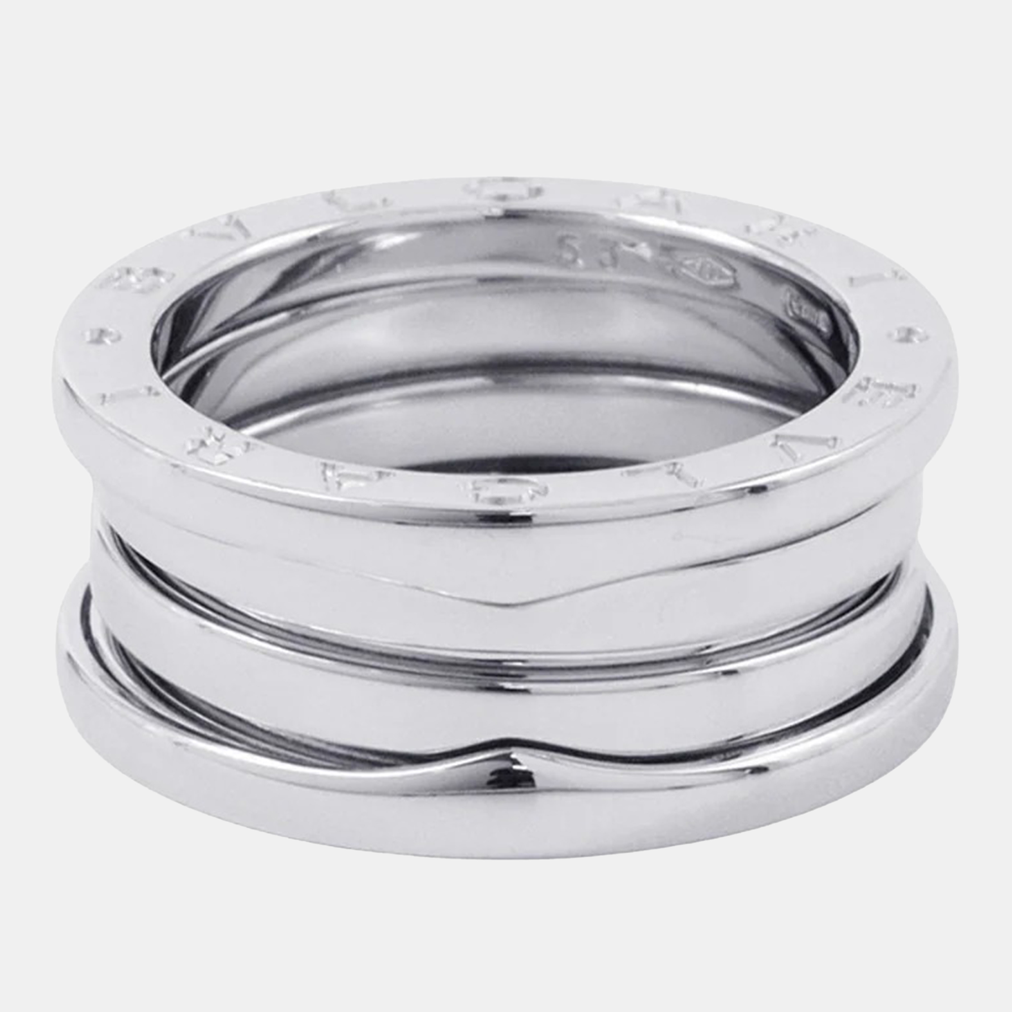 

Bvlgari B.Zero1 18K White Gold Band Ring EU
