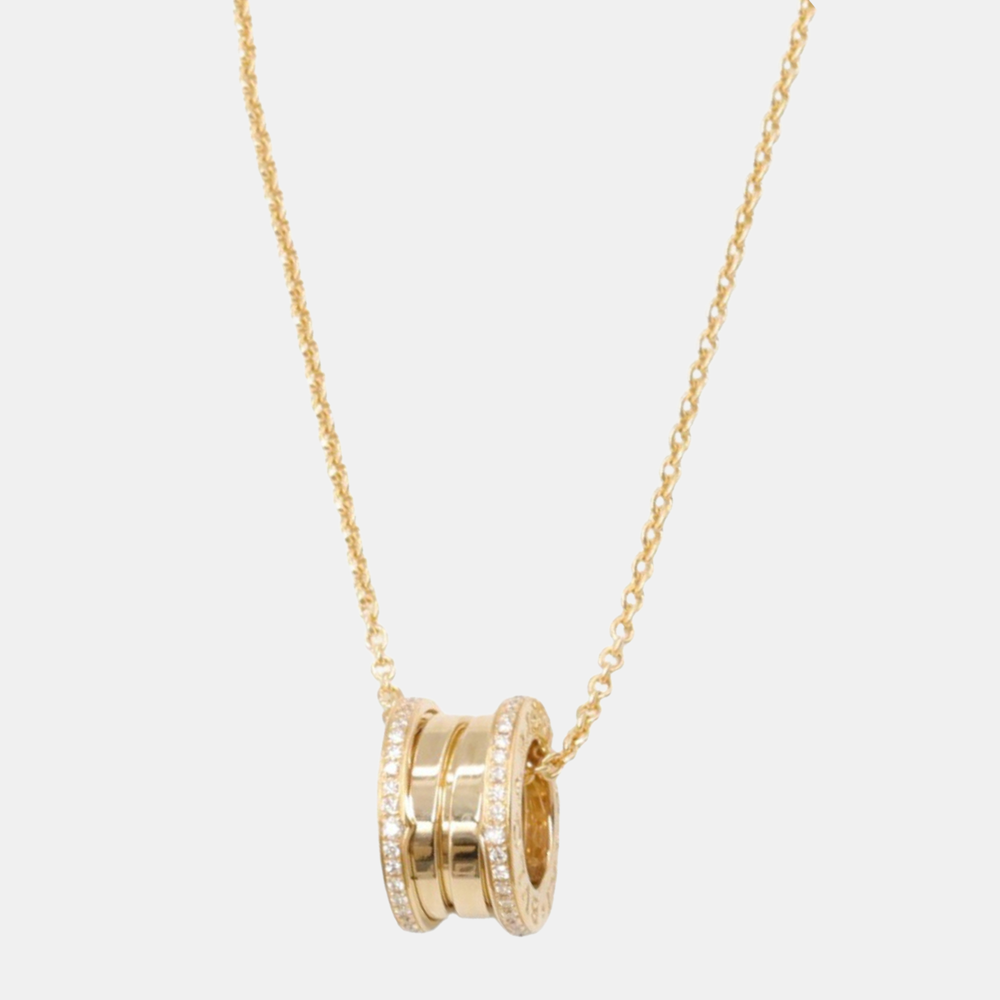 

Bvlgari B.zero1 18K Yellow Gold and Diamond Pendant Necklace