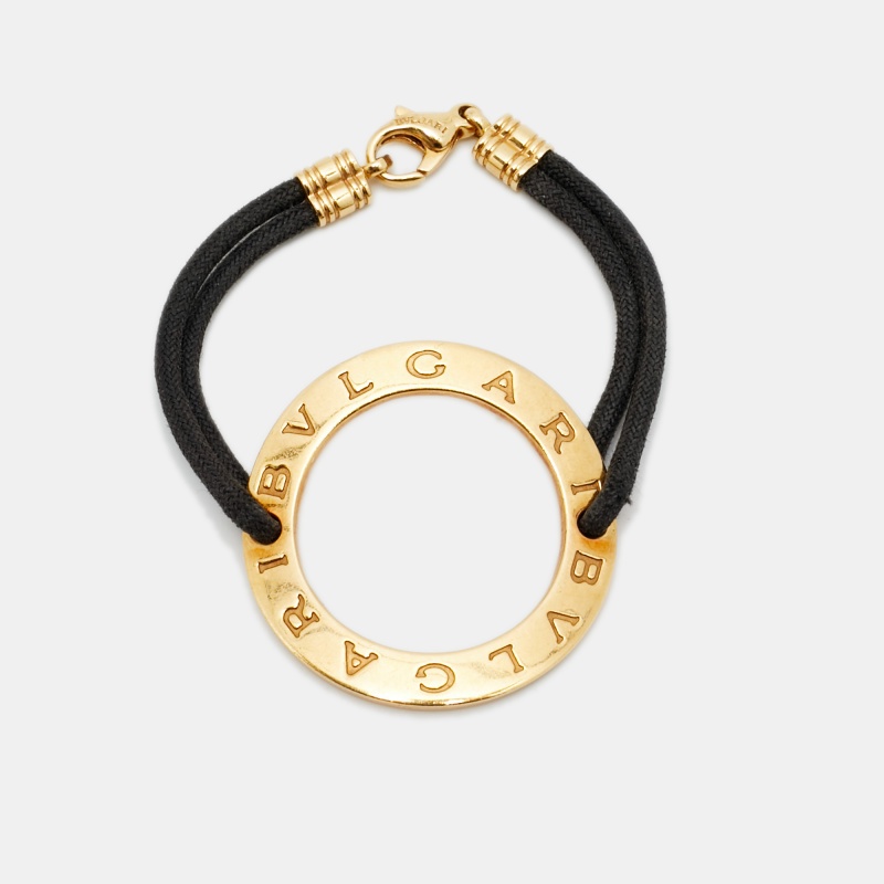 

Bvlgari Bvlgari Circle 18k Yellow Gold Cord Bracelet