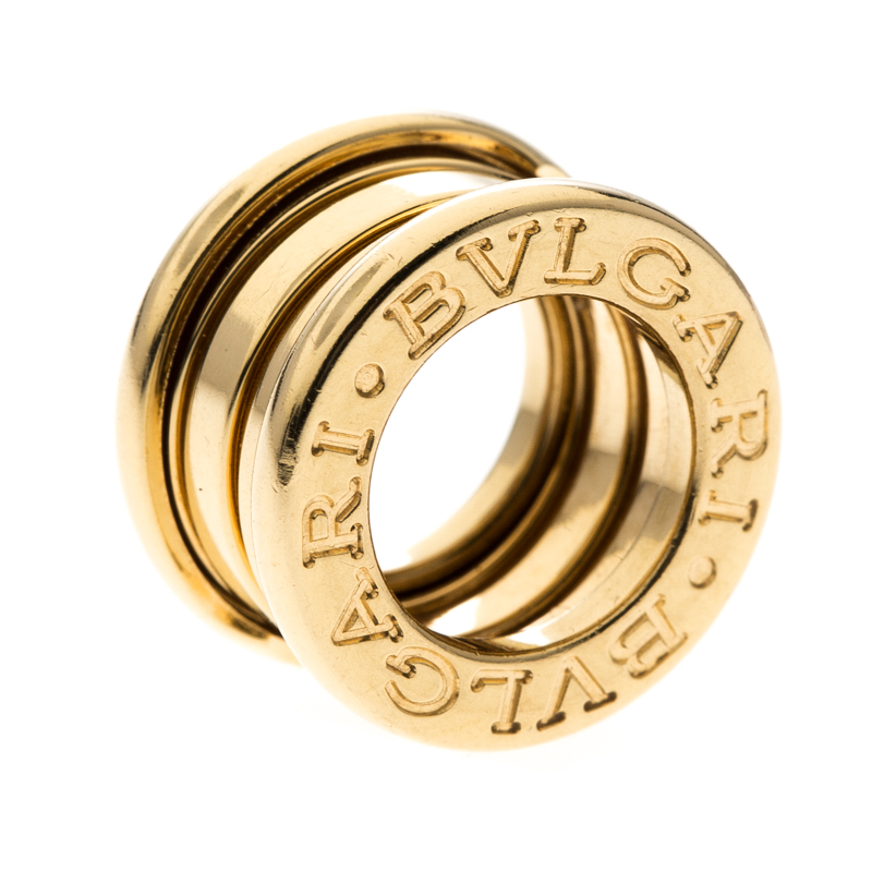 Bvlgari B.Zero1 18k Yellow Small Round Ring Charm Pendant