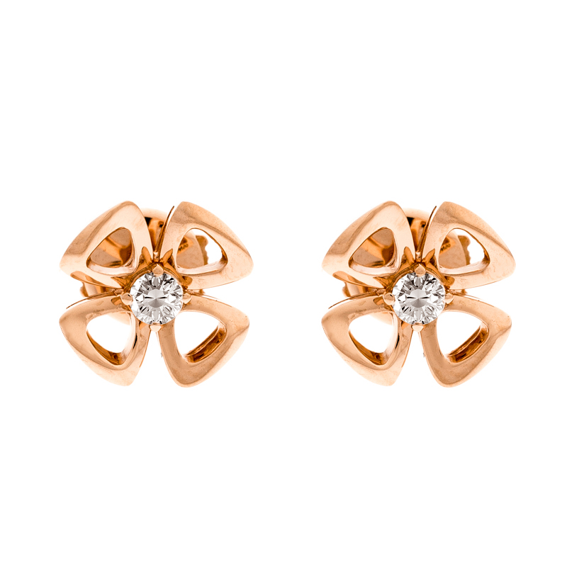 bvlgari flower earrings