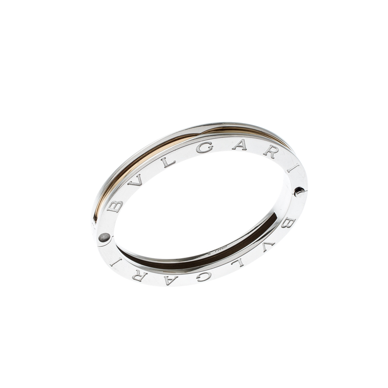 

Bvlgari B.Zero1 18k Rose Gold & Steel Bracelet